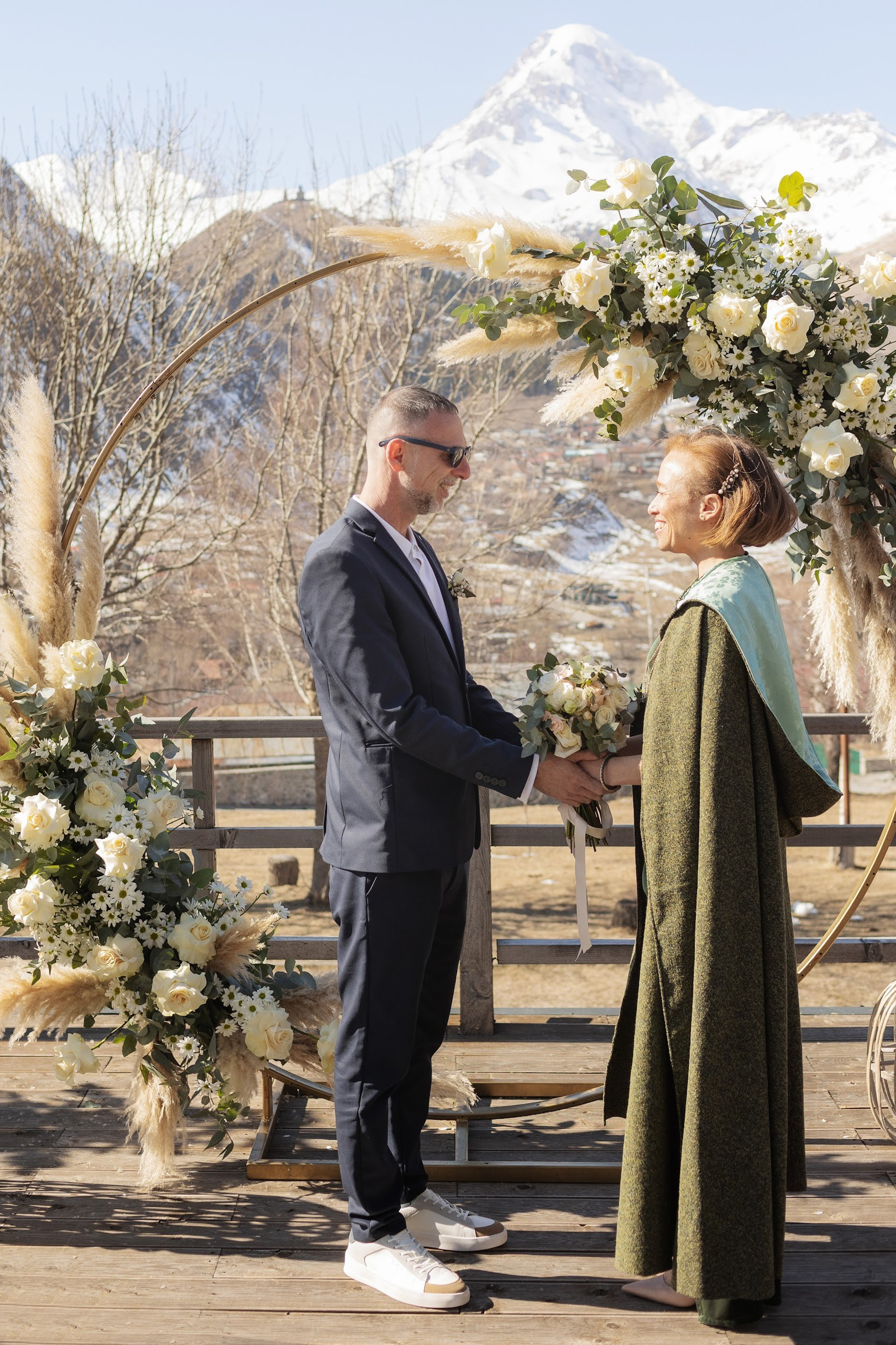 Wedding in Mountains Rami & Melanie May 16, 2024. Арт Ивент Студио — Самое рейтинговое свадебное агентство в Грузии