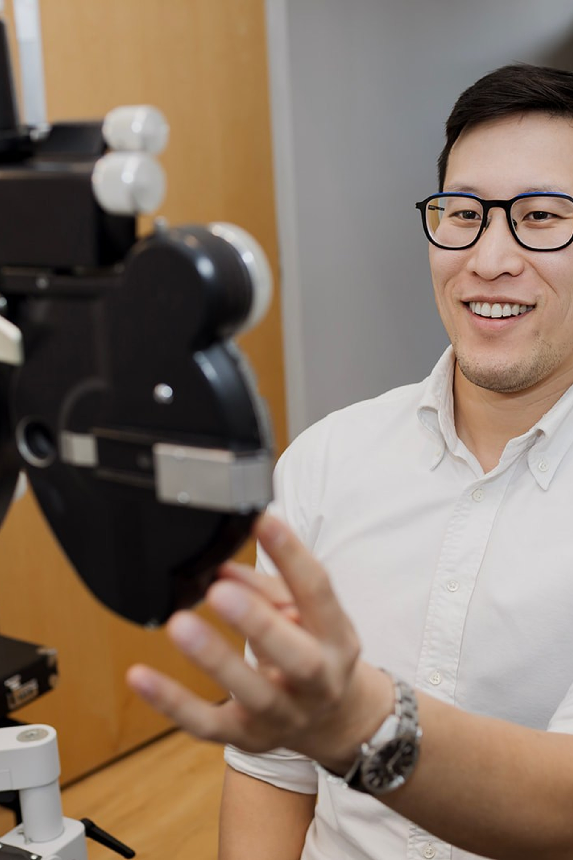 IRIS — Optometrist and Eye Exams — Alliston & Midland. Portrait and Personal Brand Photographer in Simcoe County, Ontario, Bobbi-jo Stuart