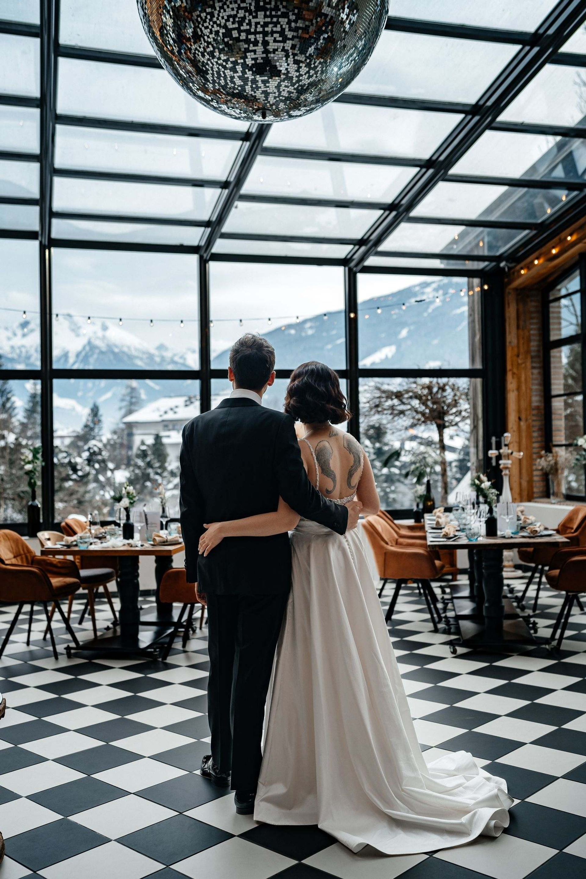 Winter wedding in&nbsp;Austria