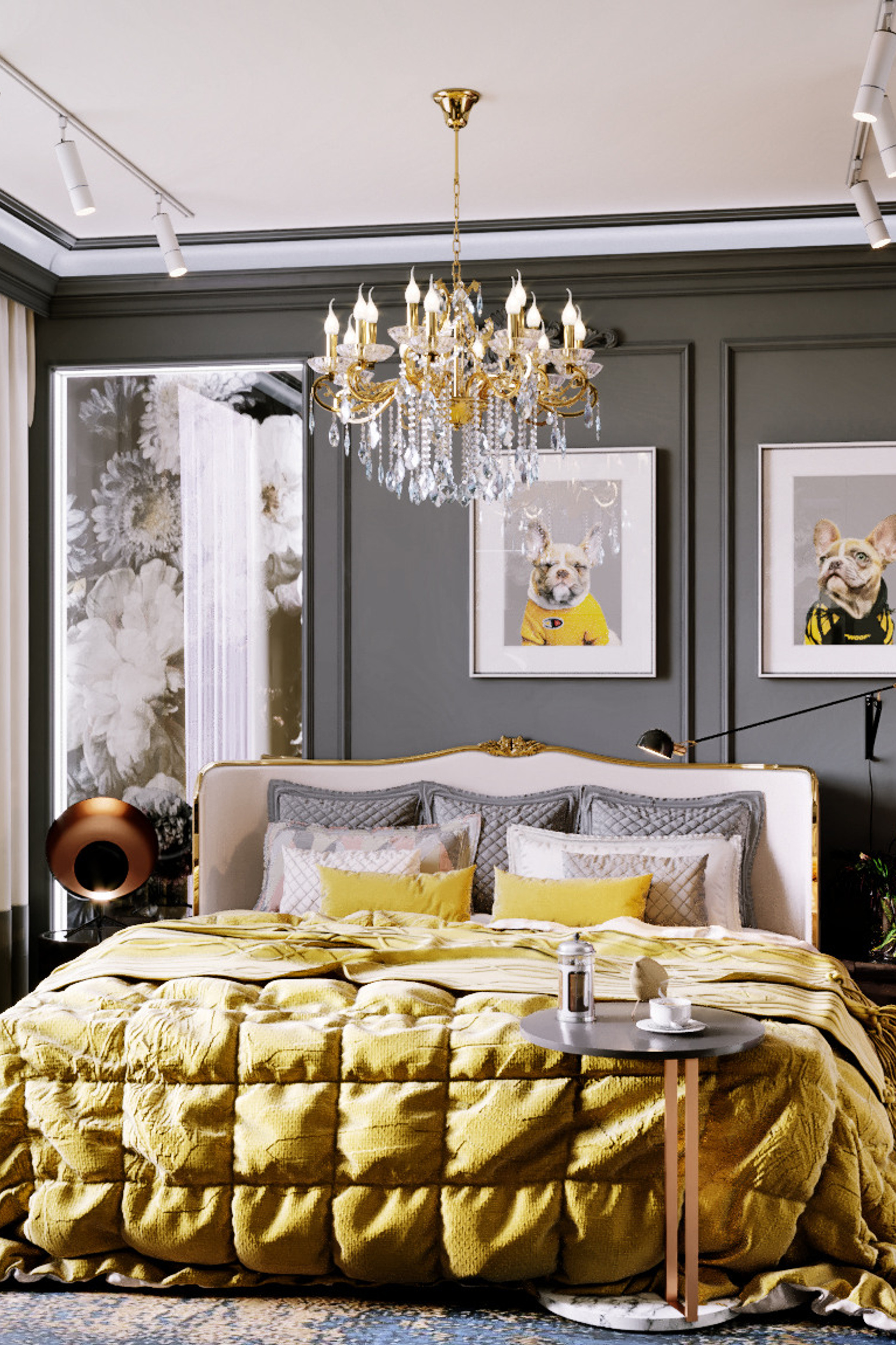 Интригующая спальня творческой личности. Молдова, г. Бельцы, Молдова