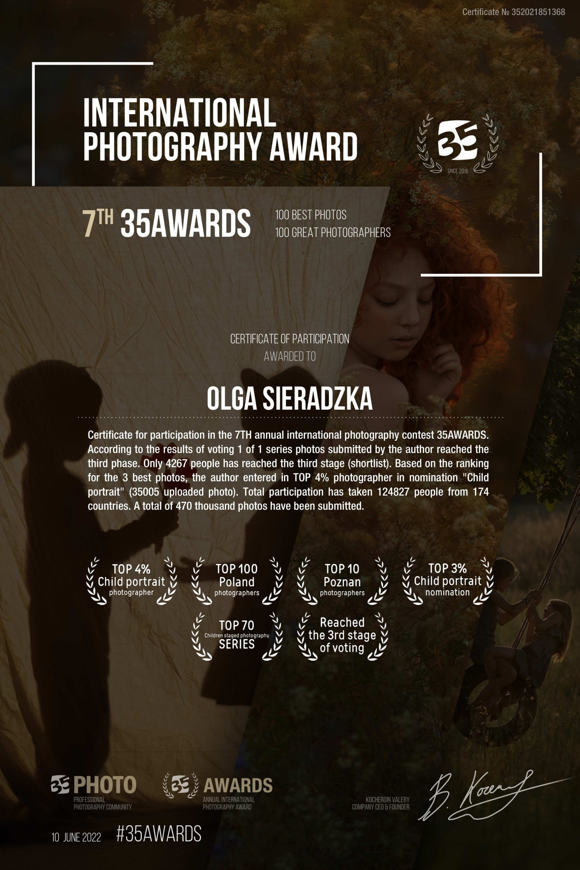 awards / dyplomy \ wyróżnienia