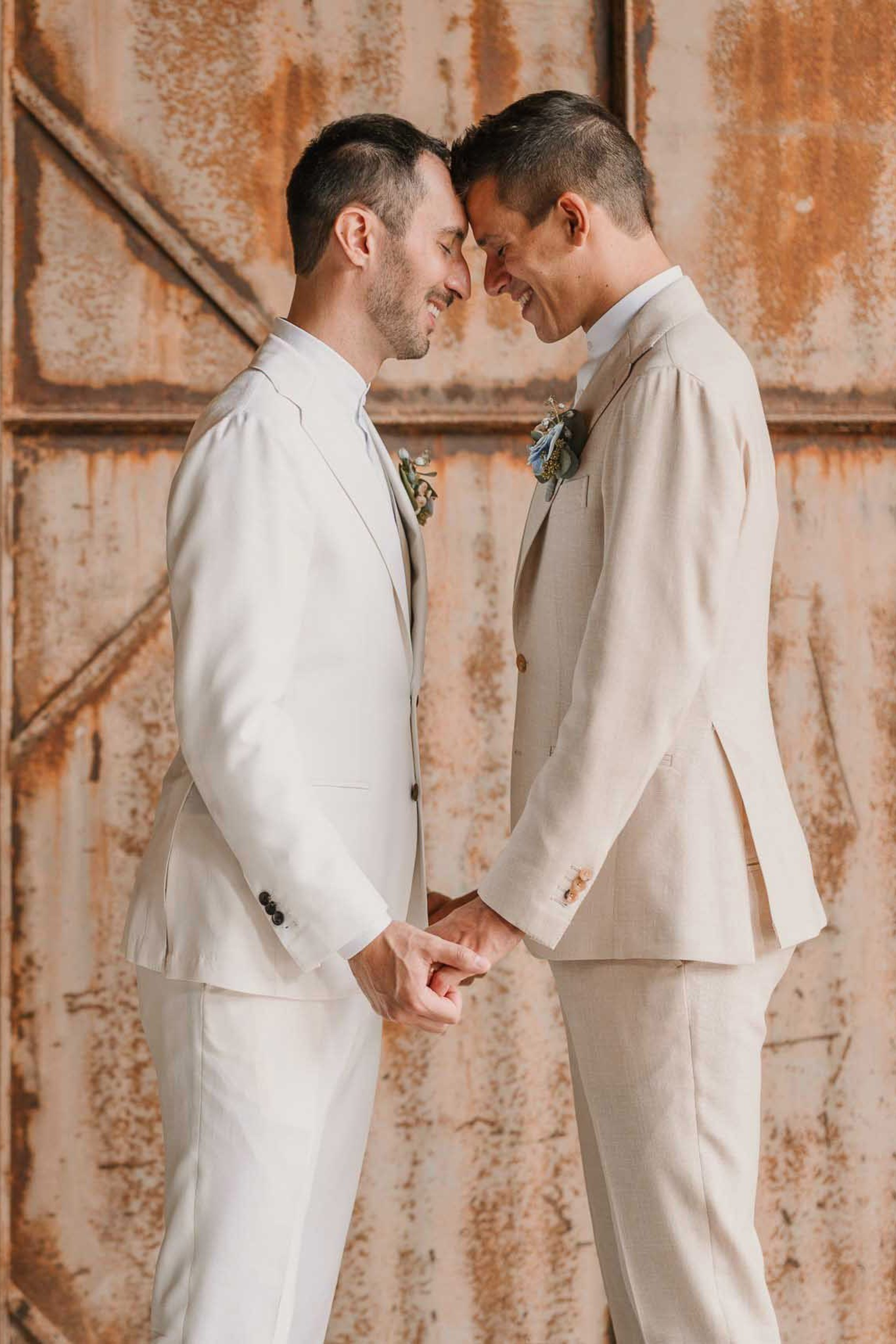 Francesco e Leonardo matrimonio presso la tenuta Le Risare Italia