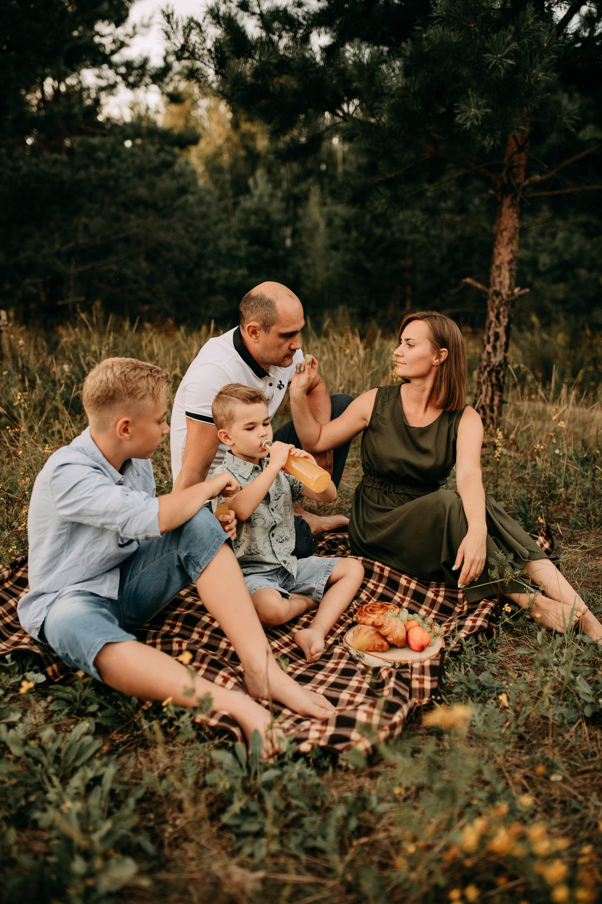 The walk in the forest