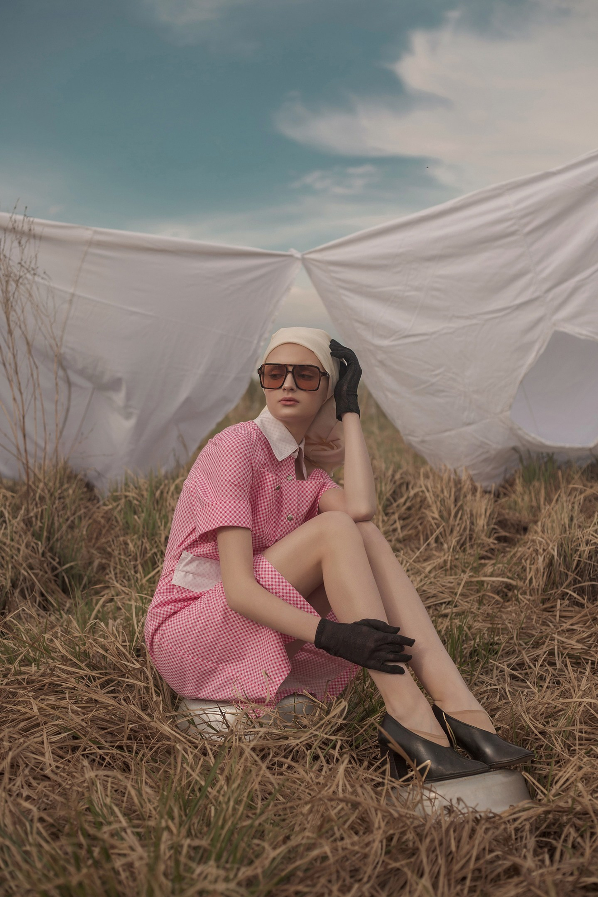 Séance photo pour la collection automnale de la créatrice Irina Kostenko. Photographe professionnelle de la ville d’Auxerre - Ekaterina Mathieu