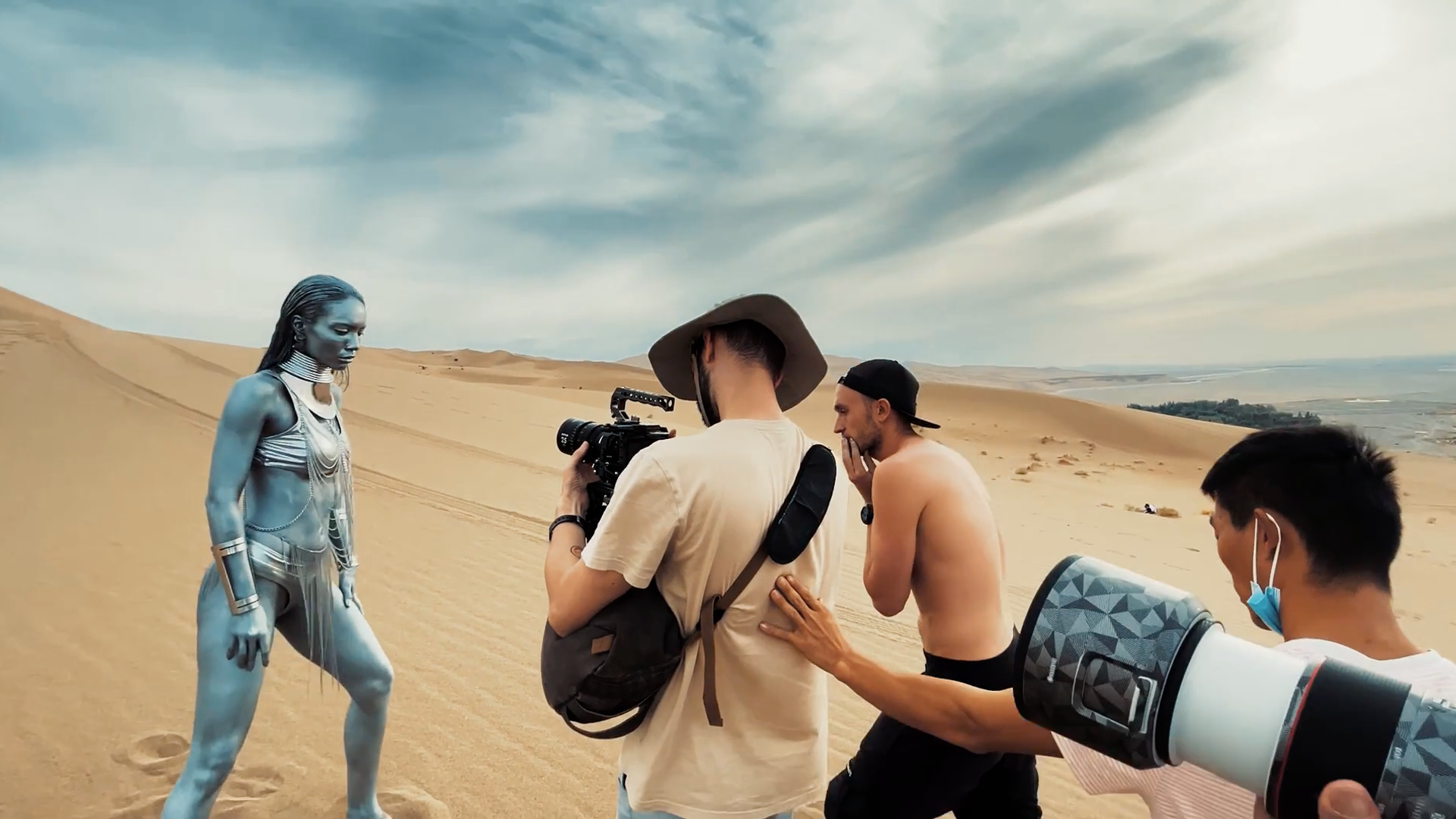 BTS ART PROJECT IN DESERT