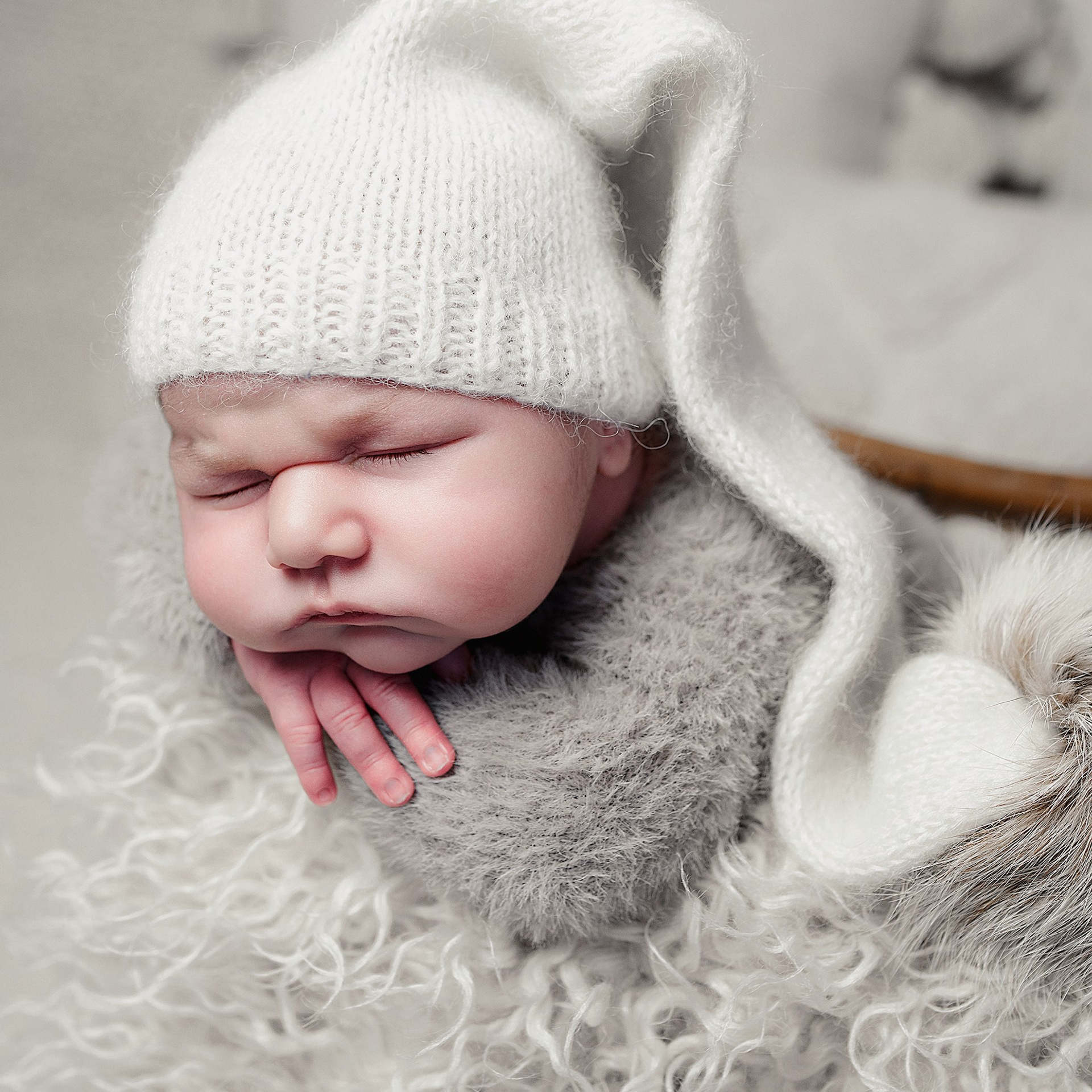 Newborn studio. Bébé Newborn Photographer in Copenhagen