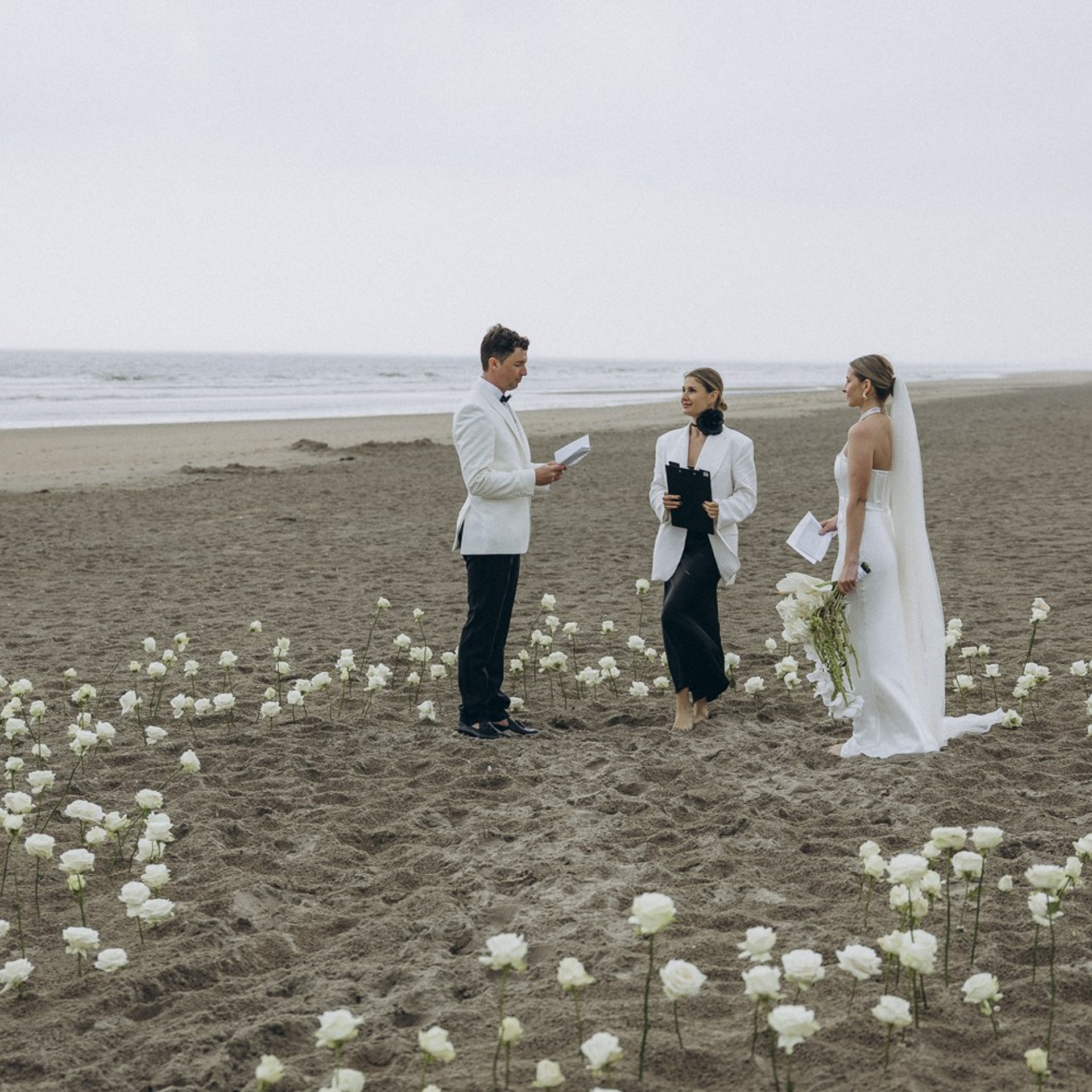 Hochzeit zu zweit am Meer Anastasia & Alex