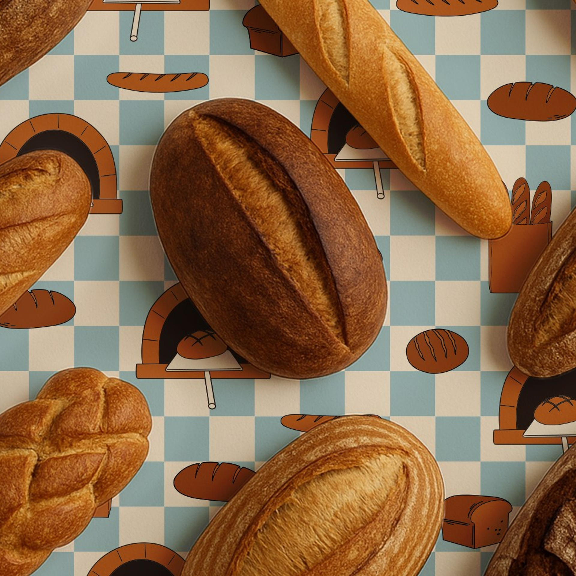 Baker Joy Maker Brand Kit Request. Helen Reveur | Illustrator & Brand Designer | Ready-Made & Custom Illustrations