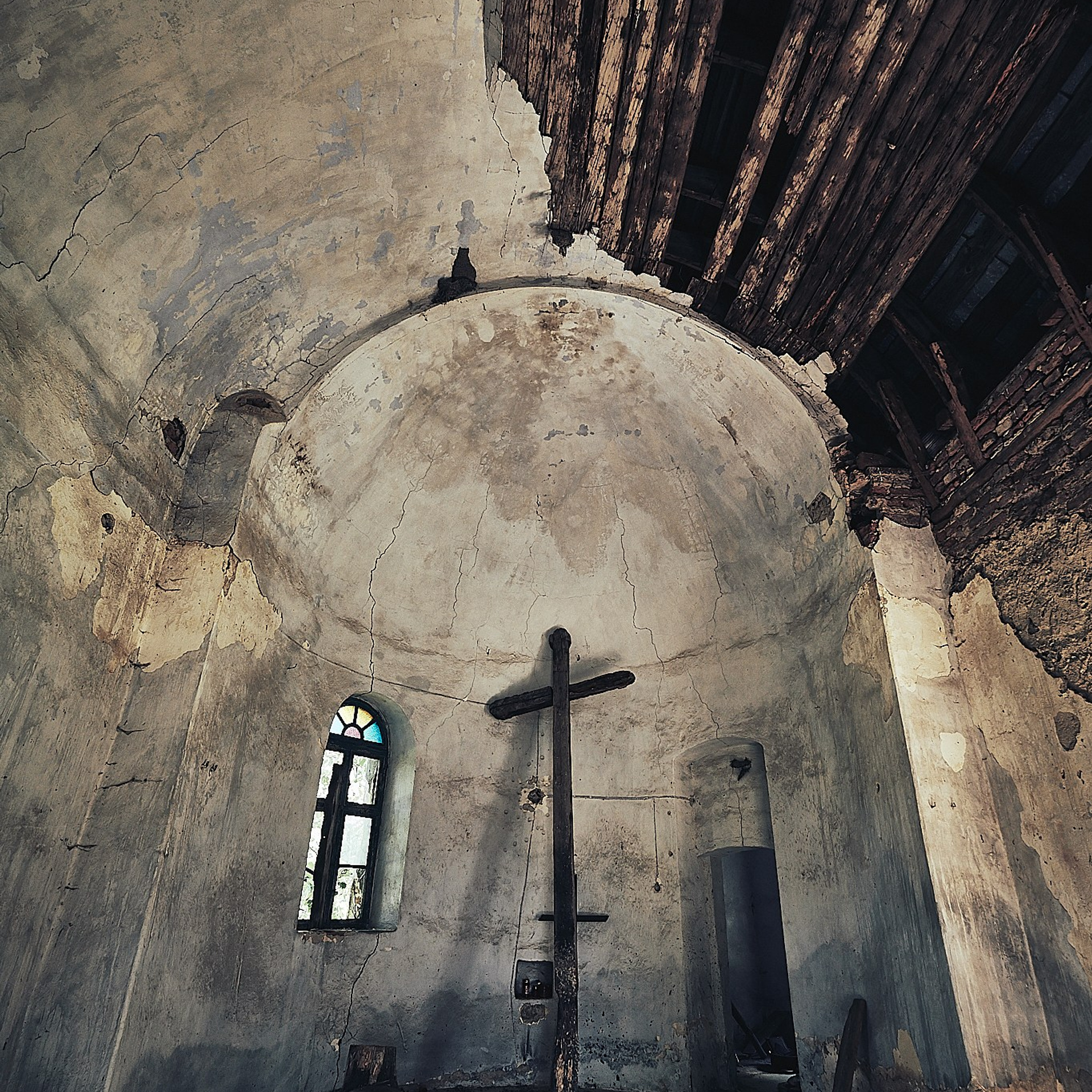 Lindenfeld, satul părăsit, jud. Caraș-Severin