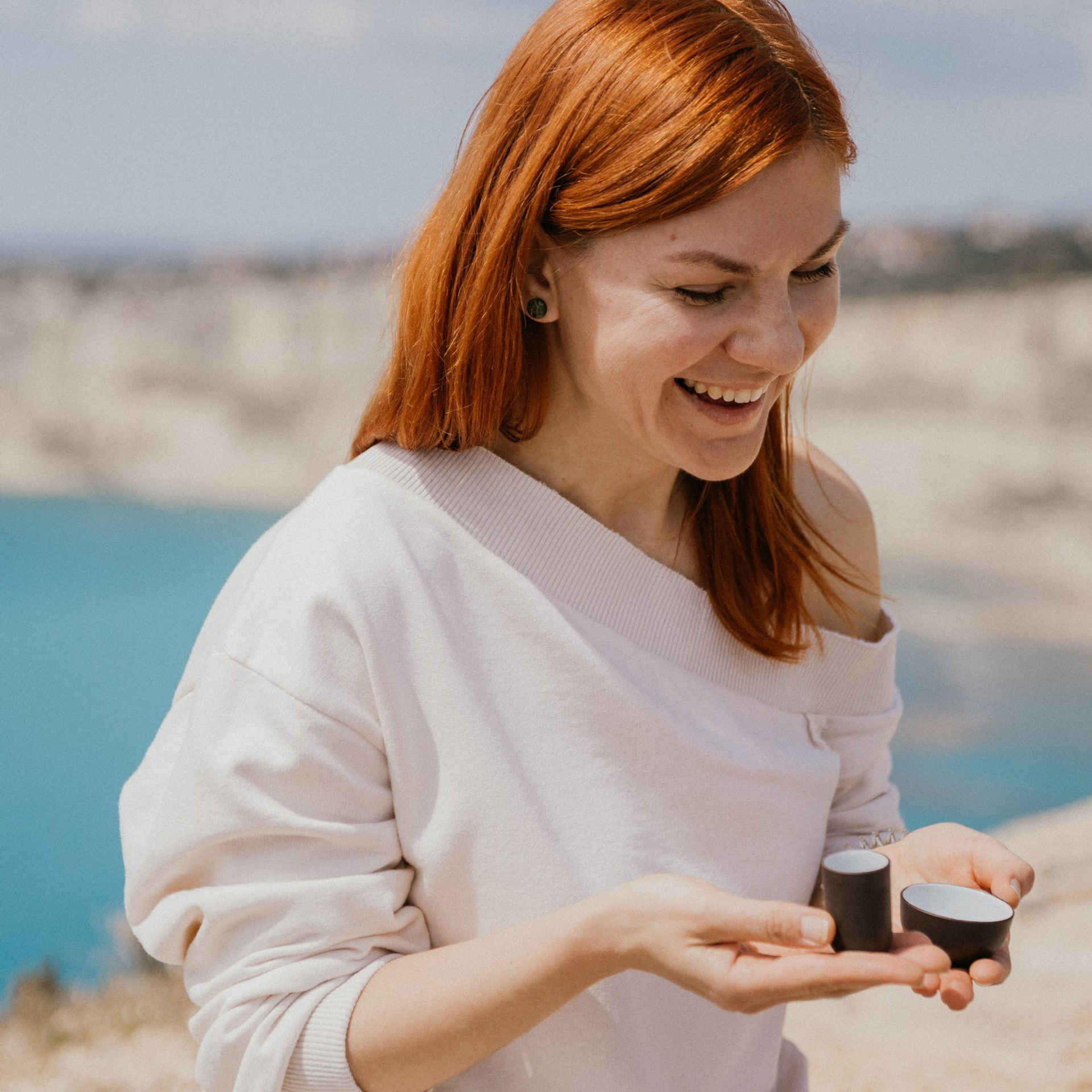 Tea time (Zapallo bay, Episkopi, Cyprus, UK)