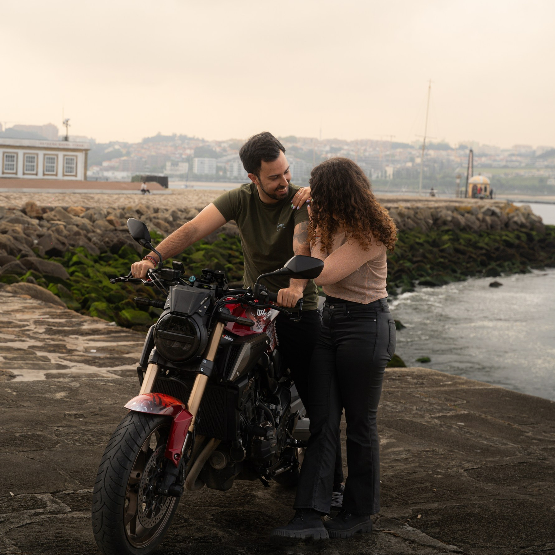 Sessão Moto — Rui & Sofia