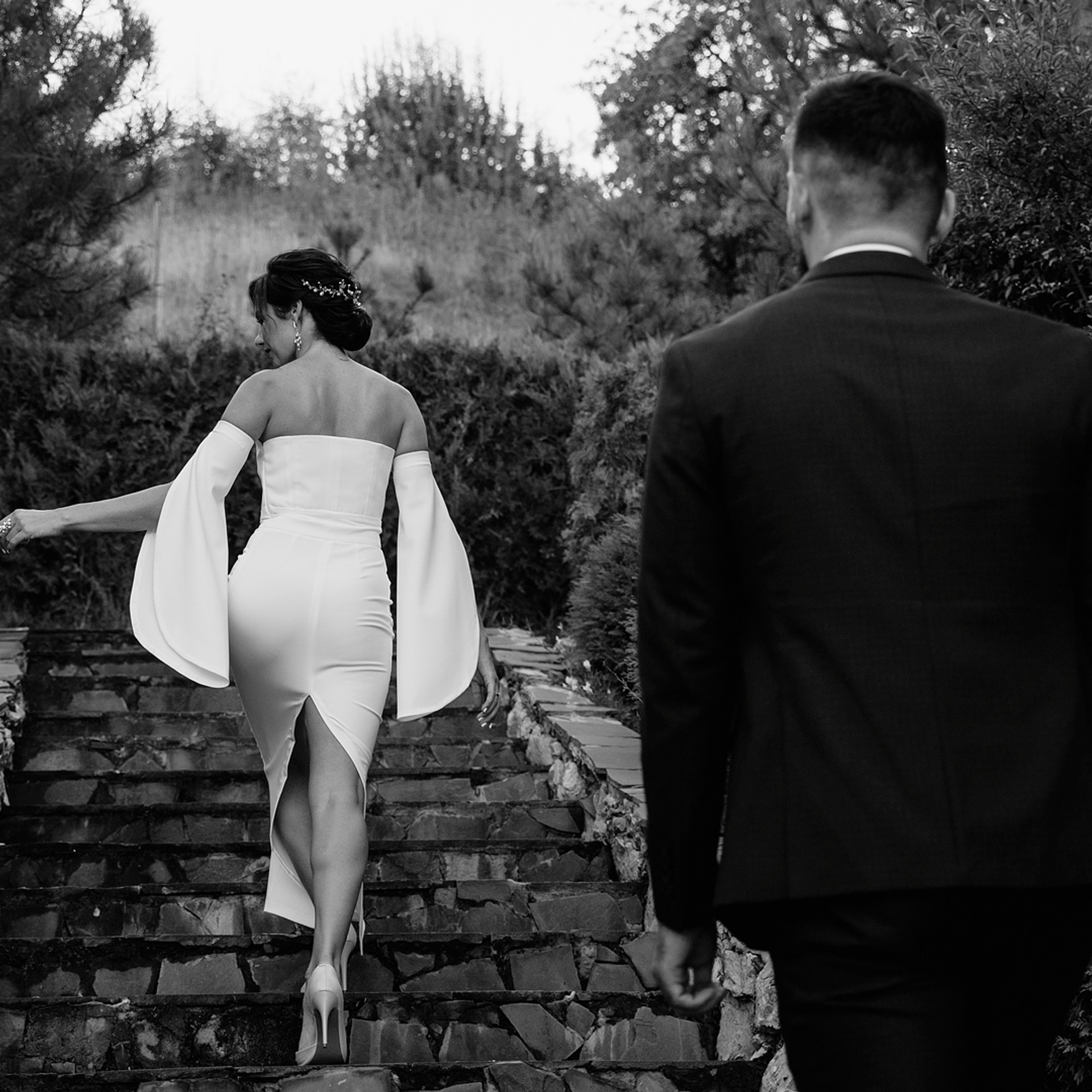 Закат на Мангуп-Кале. Свадебная съемка в крымских горах. Свадебный и семейный фотограф Алексей Попов. Штутгарт, Германия