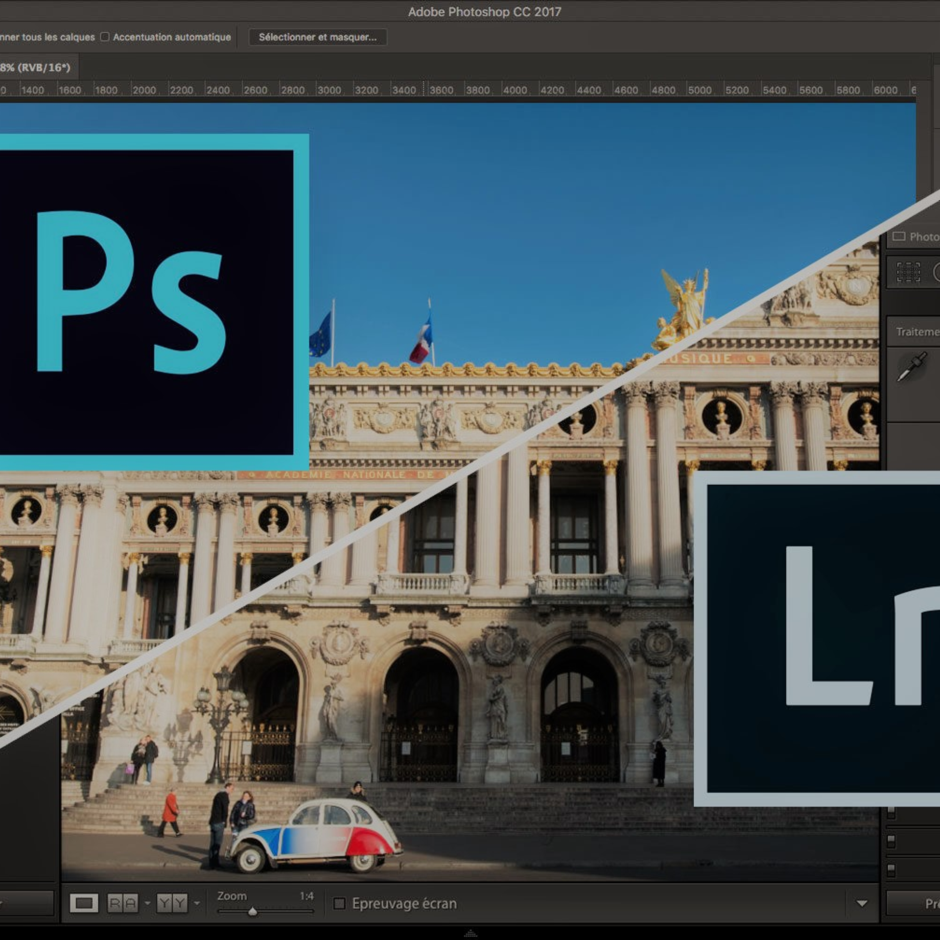 Lightroom and Photoshop