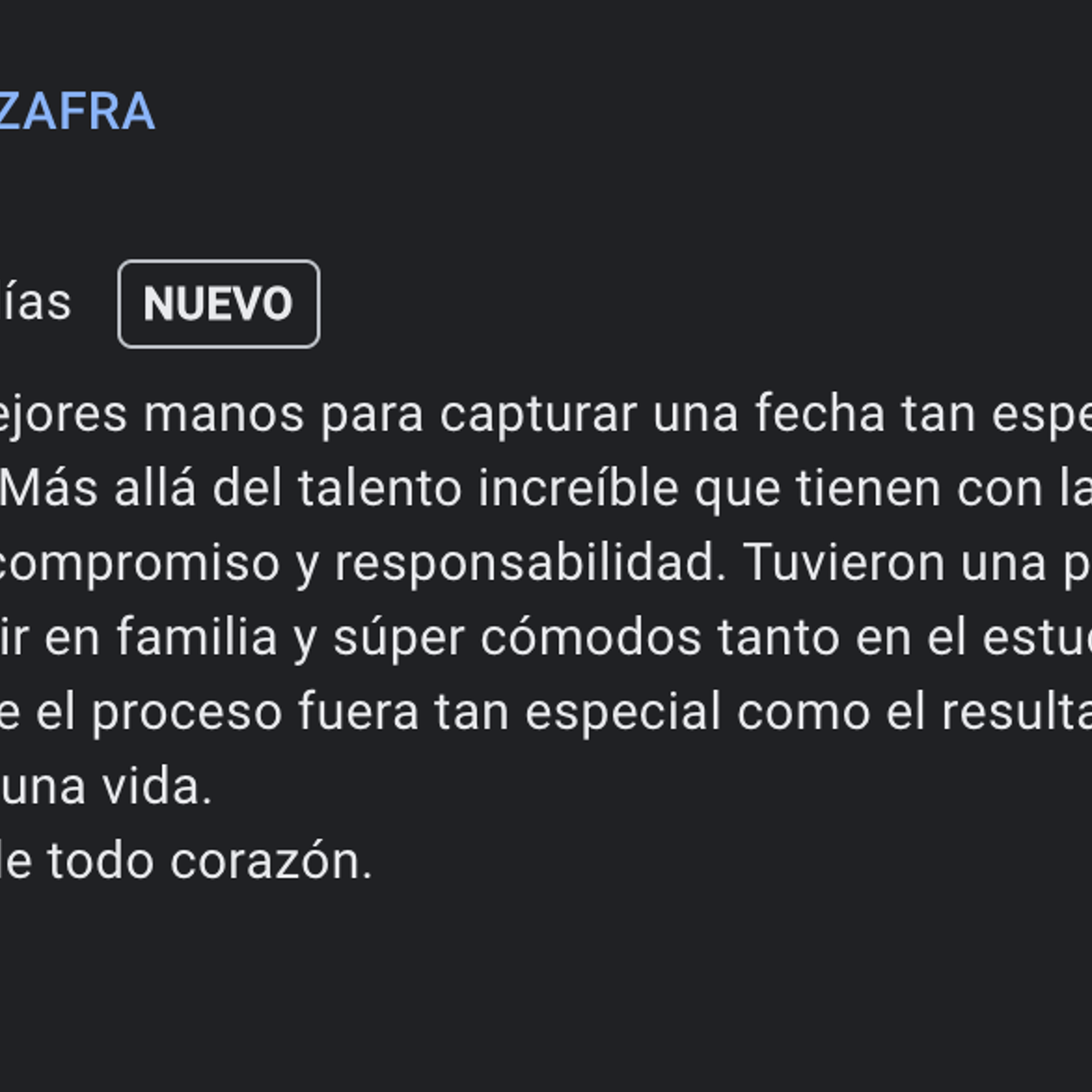 Testimonios. Fotográfo Andres Jaimes