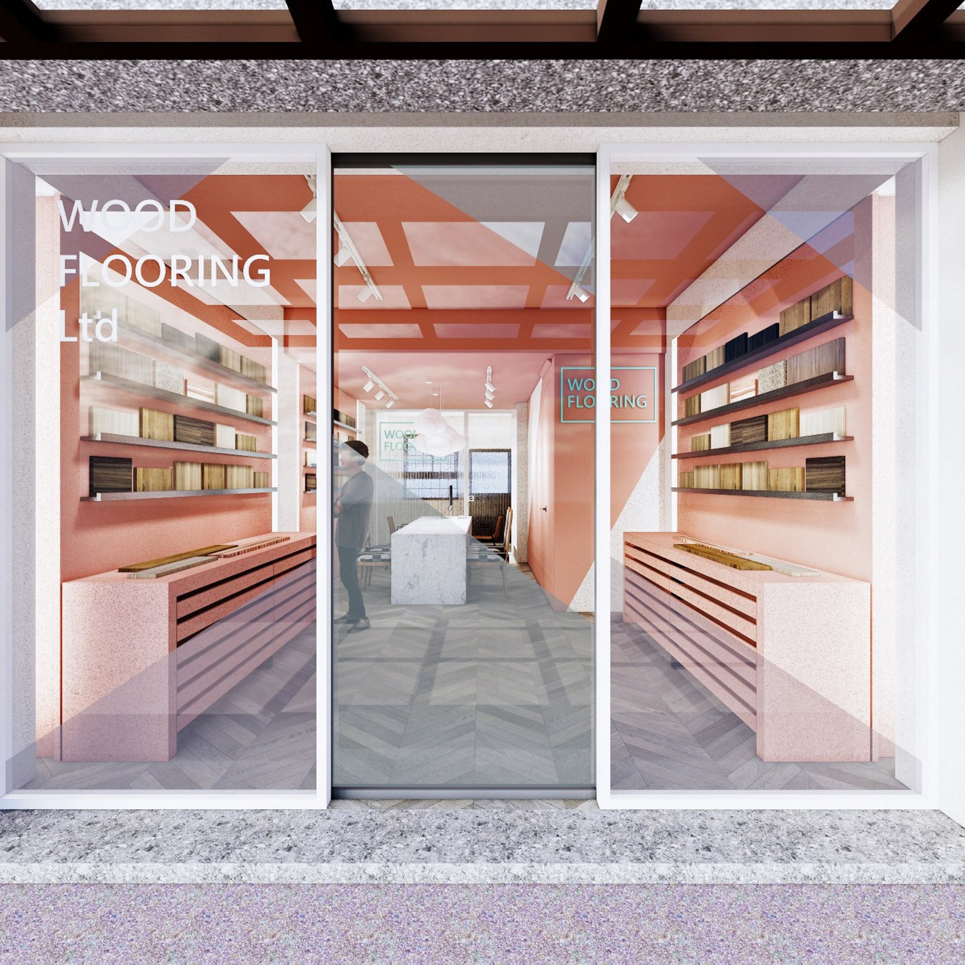 Flooring supplier showroom