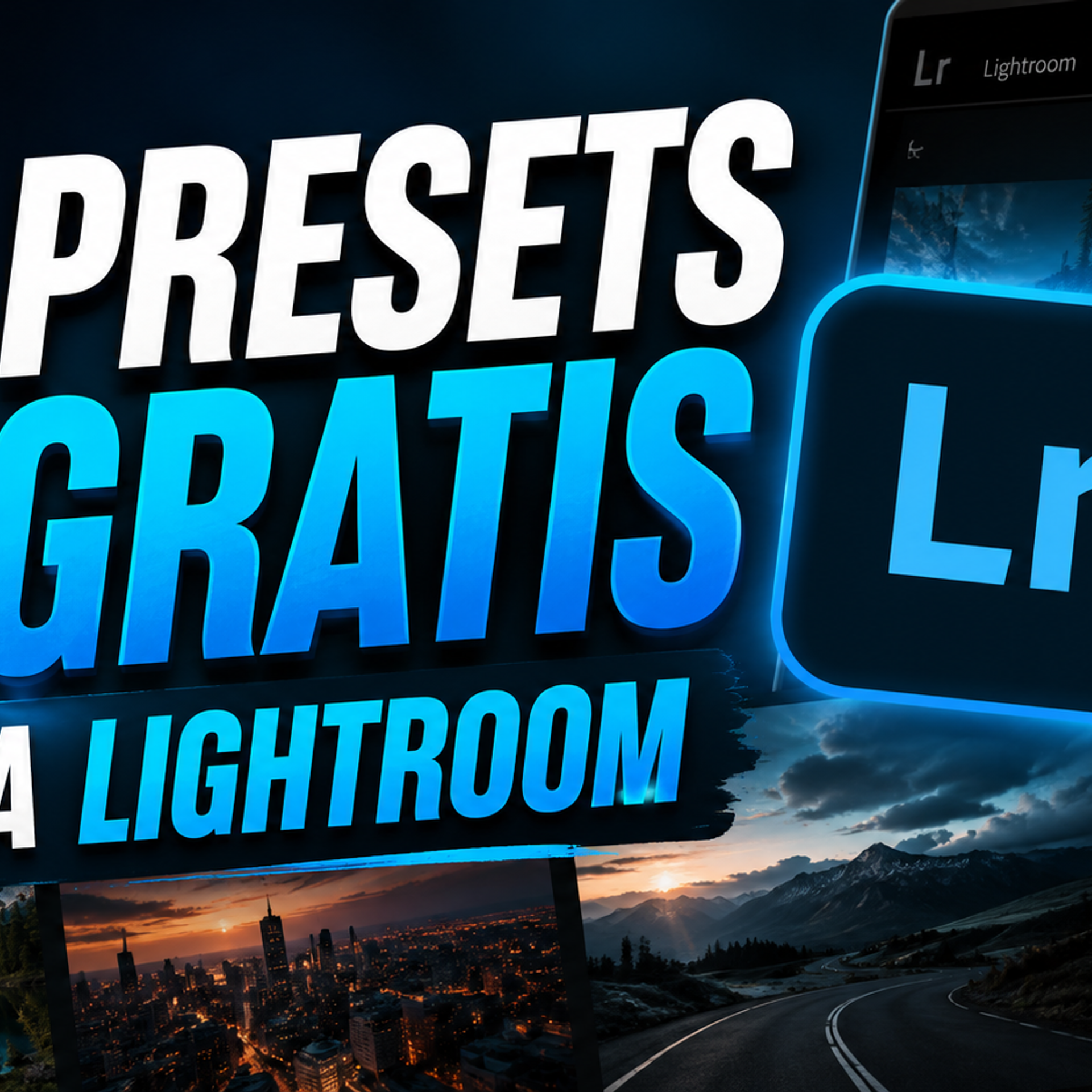 3 PRESETS LIGHTROOM / MARCOS