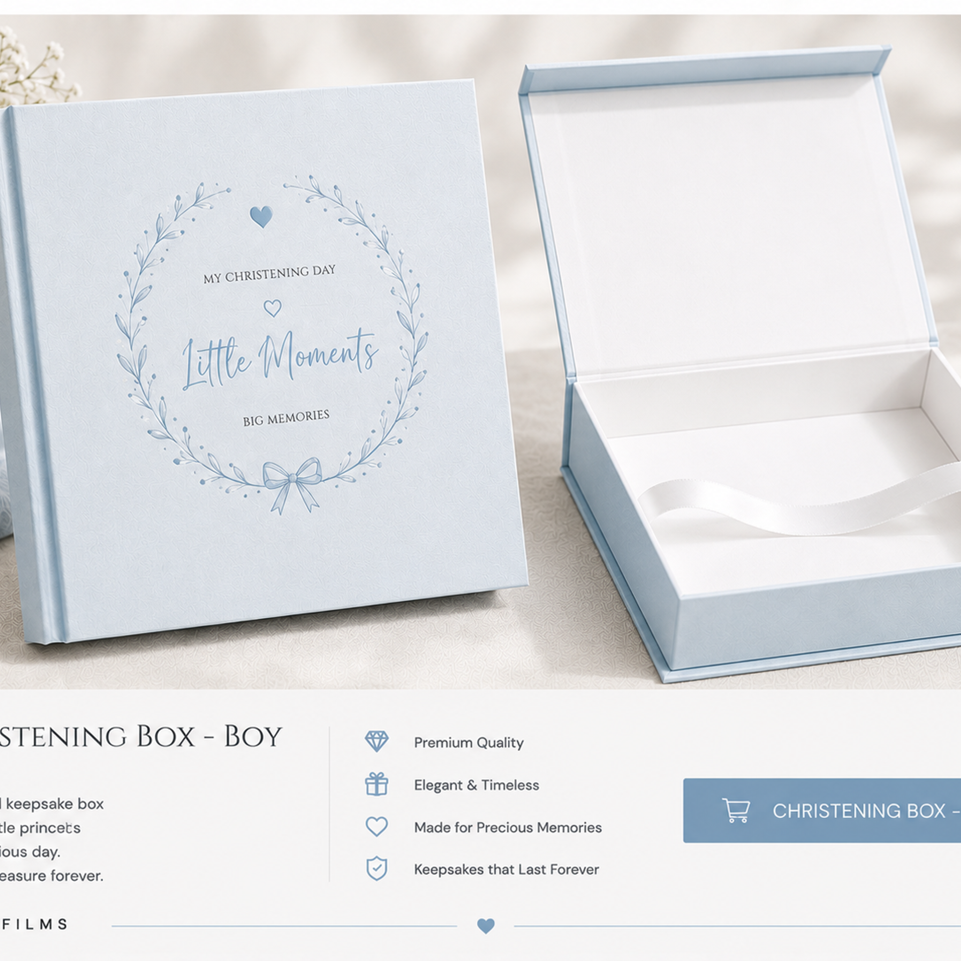 Box Luxury 20×20 cm
