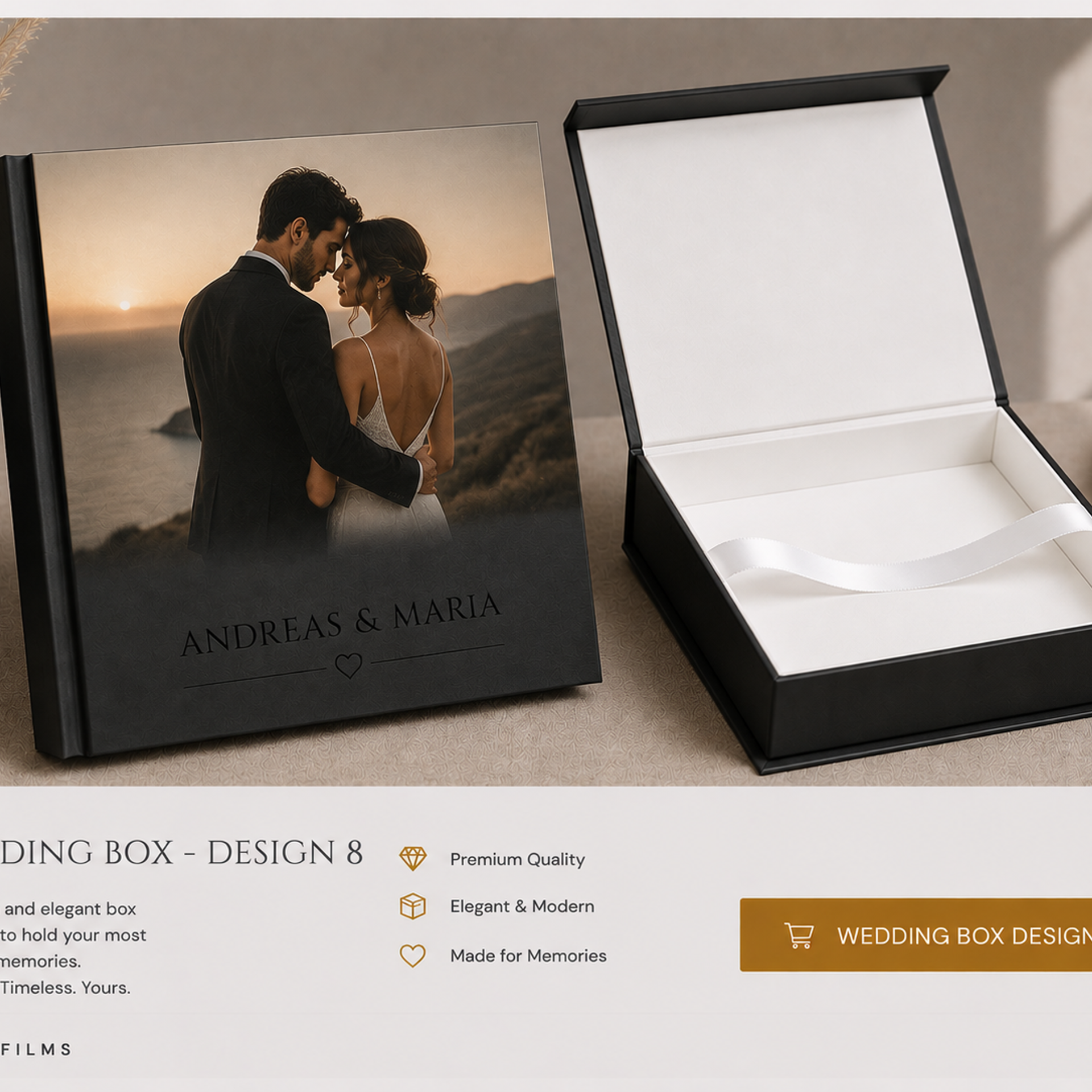 Box Luxury 30×30 cm