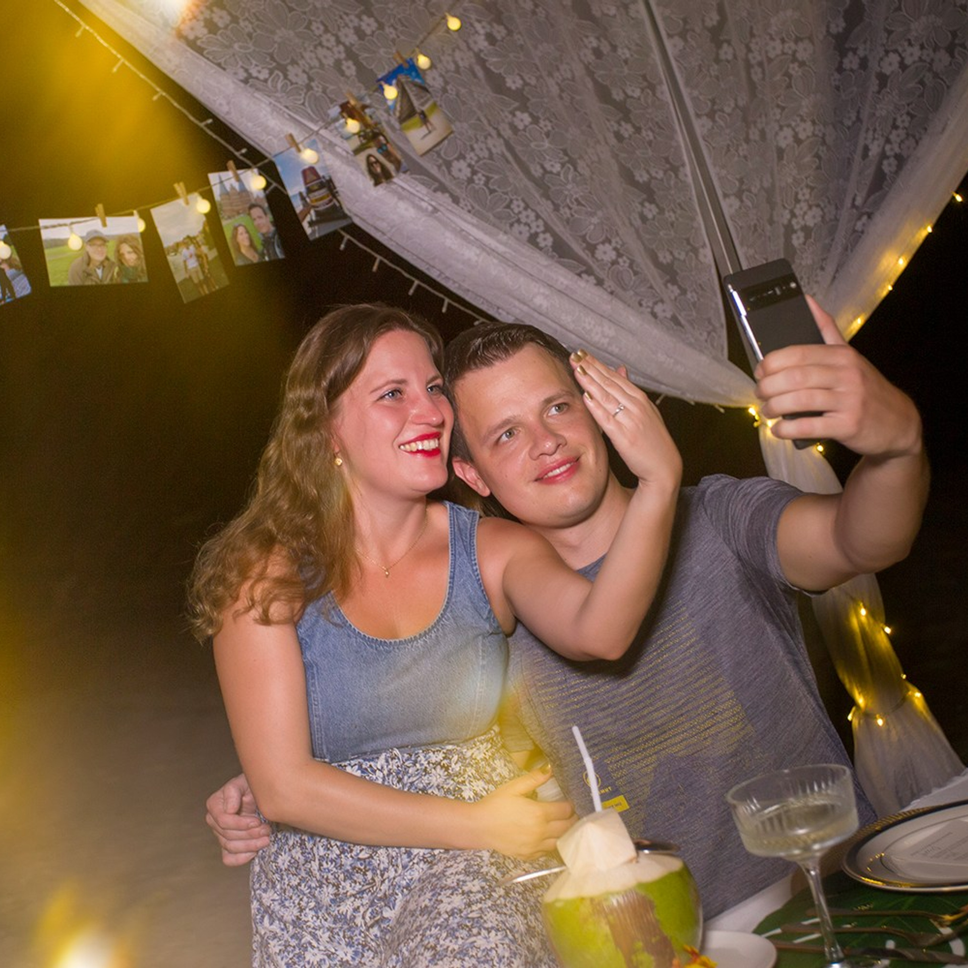 Photo. Romantic proposal on Koh Samui, Thailand
