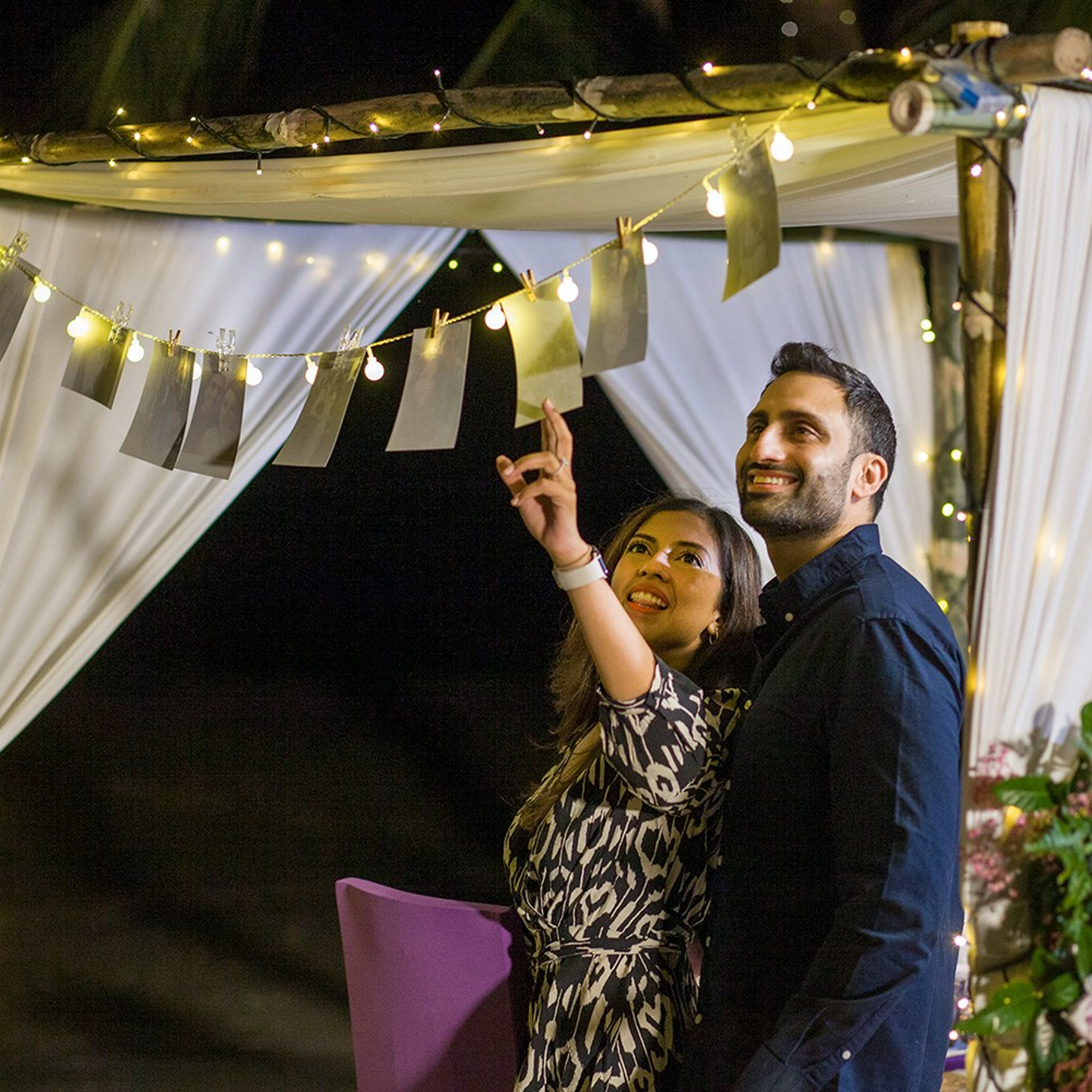 Photo. Romantic proposal on Koh Samui, Thailand