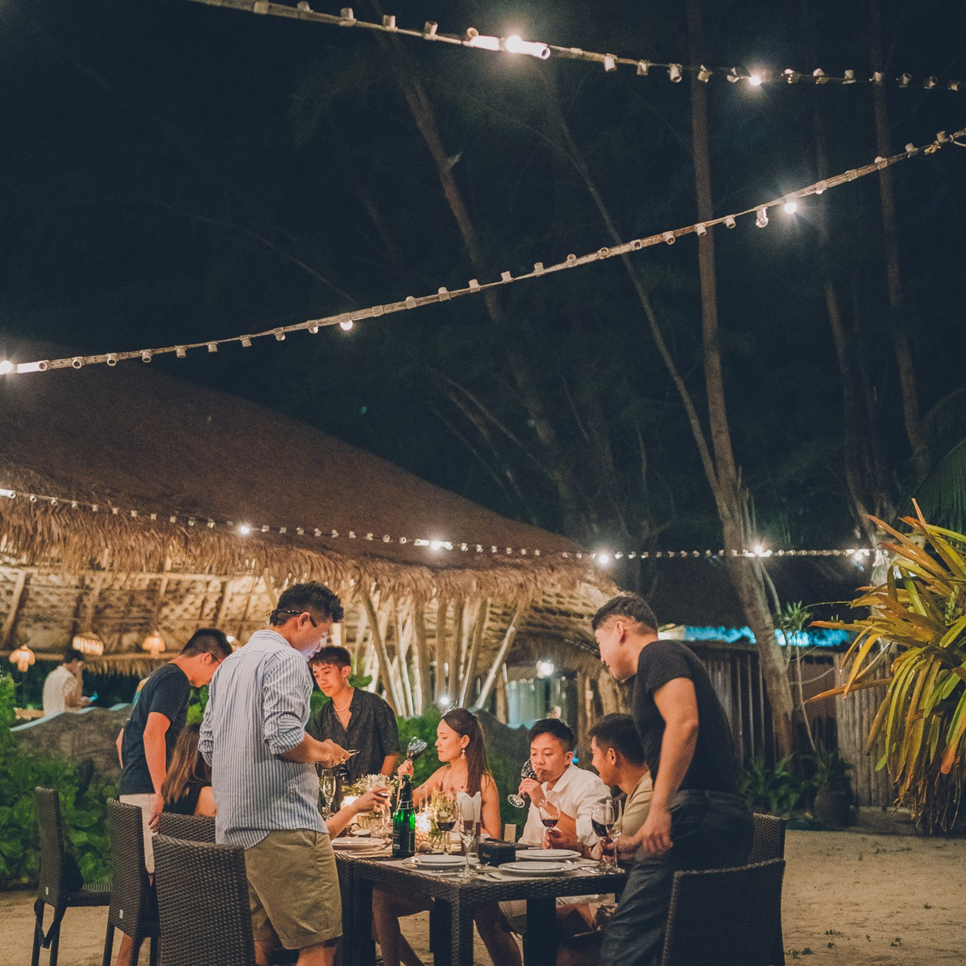 Photo. Romantic proposal on Koh Samui, Thailand