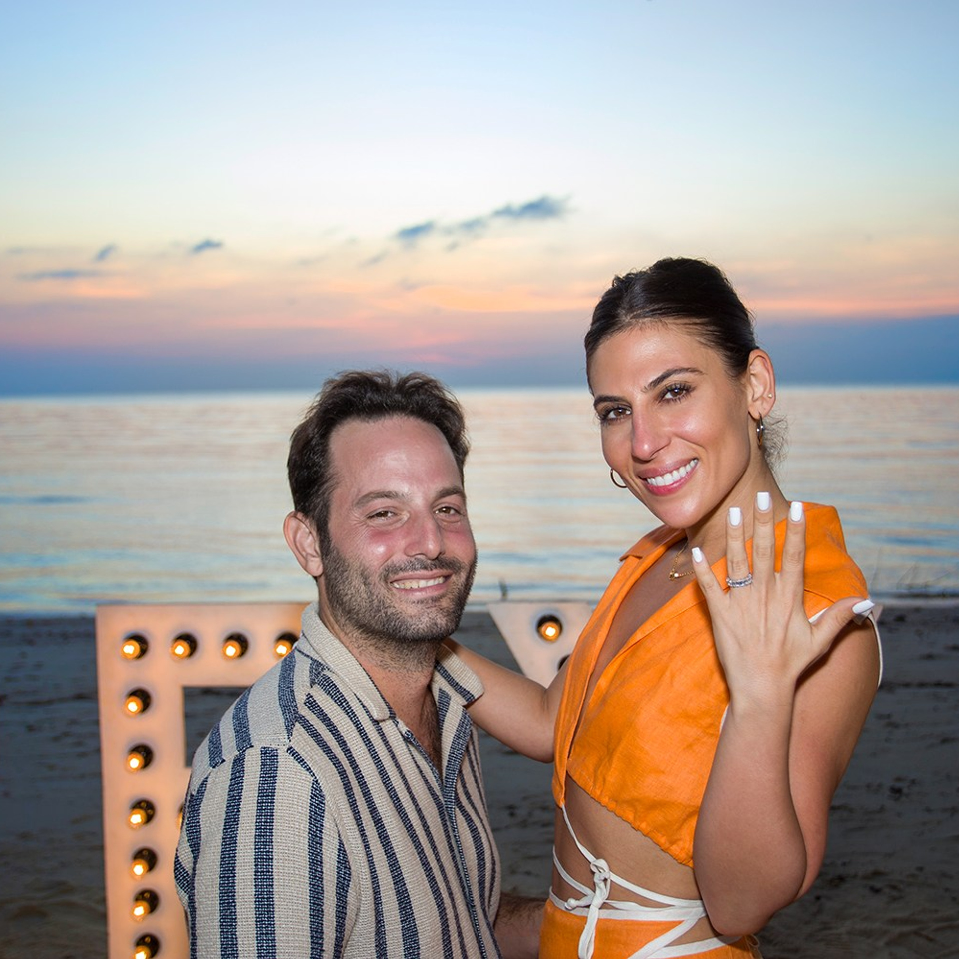 Photo. Romantic proposal on Koh Samui, Thailand