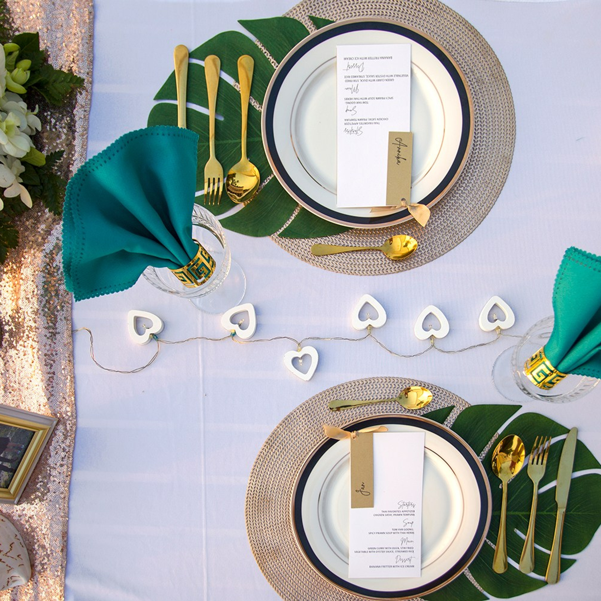 Photo. Romantic proposal on Koh Samui, Thailand