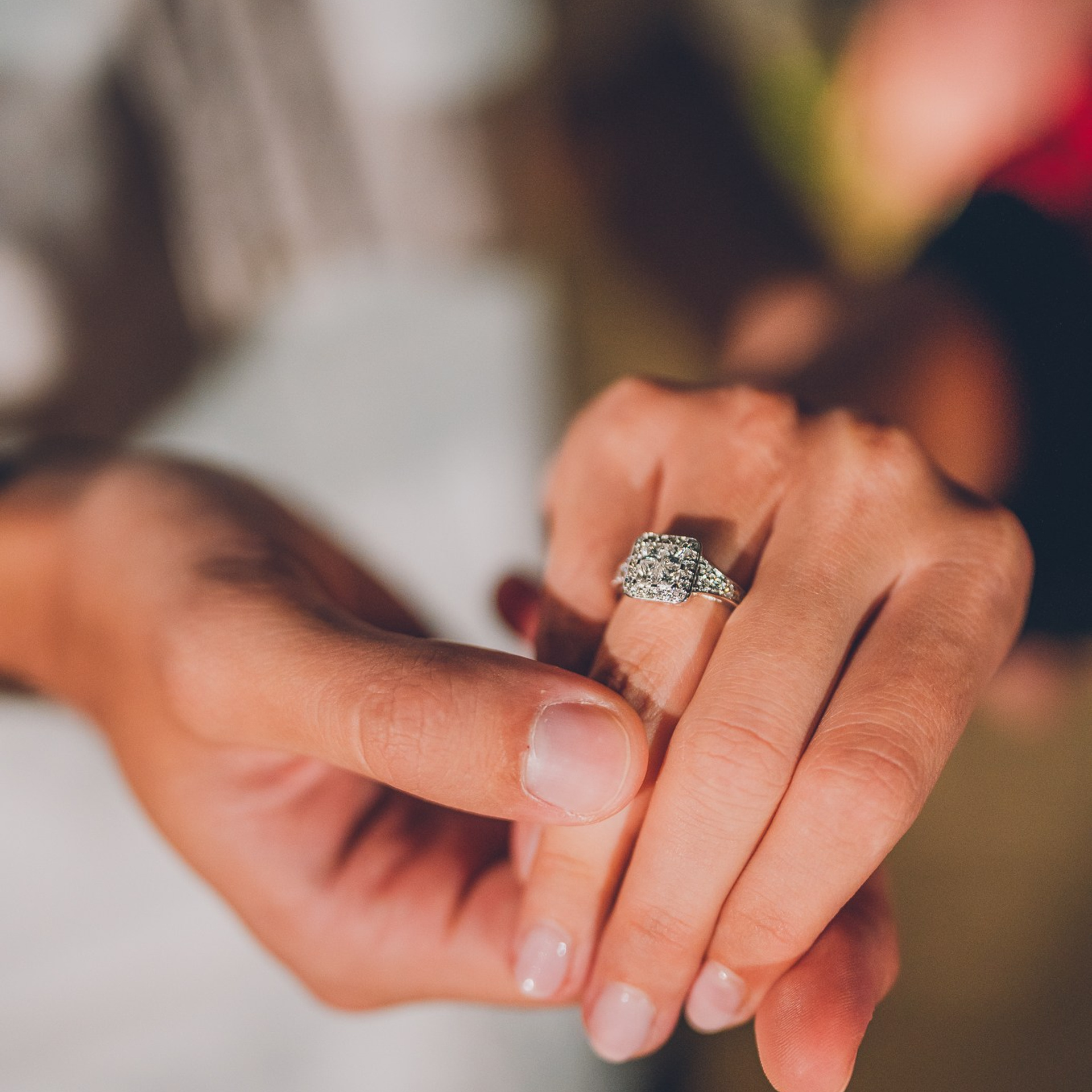 Photo. Romantic proposal on Koh Samui, Thailand