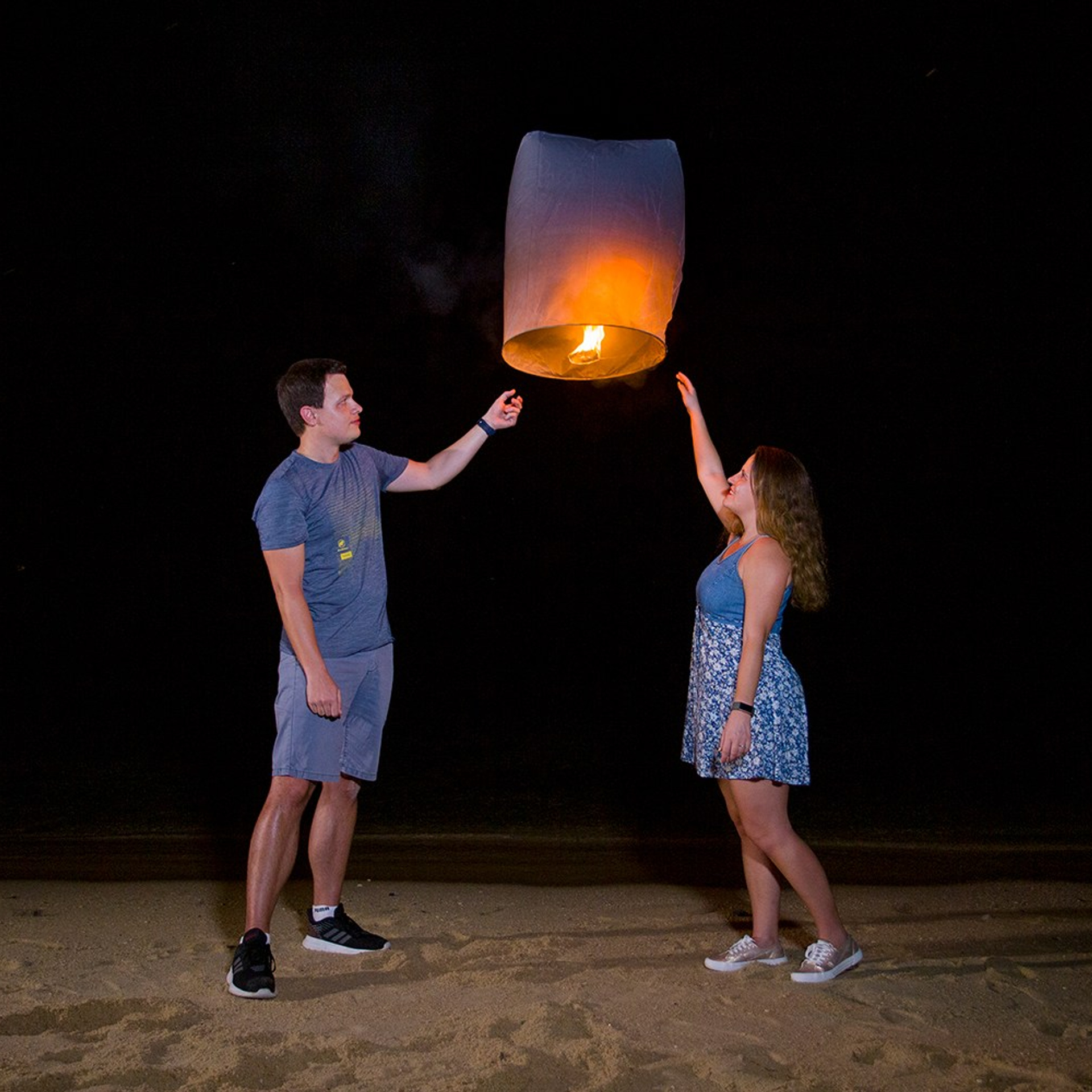 Photo. Romantic proposal on Koh Samui, Thailand