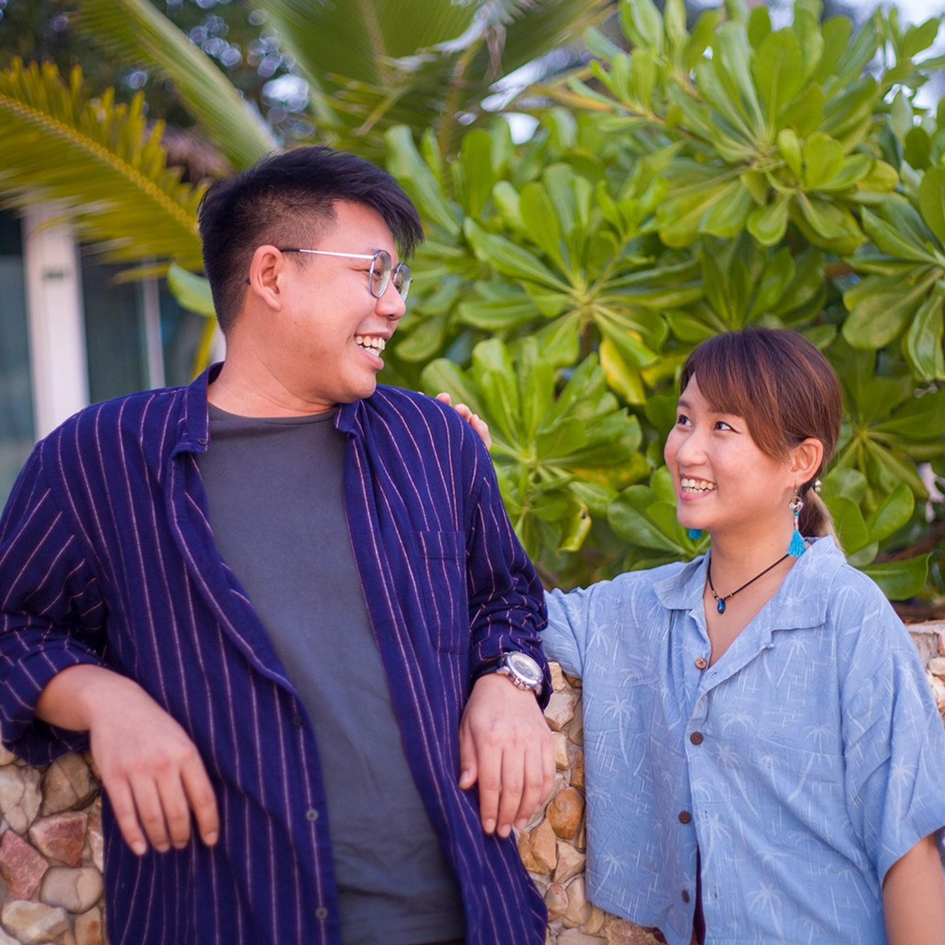 Photo. Romantic proposal on Koh Samui, Thailand