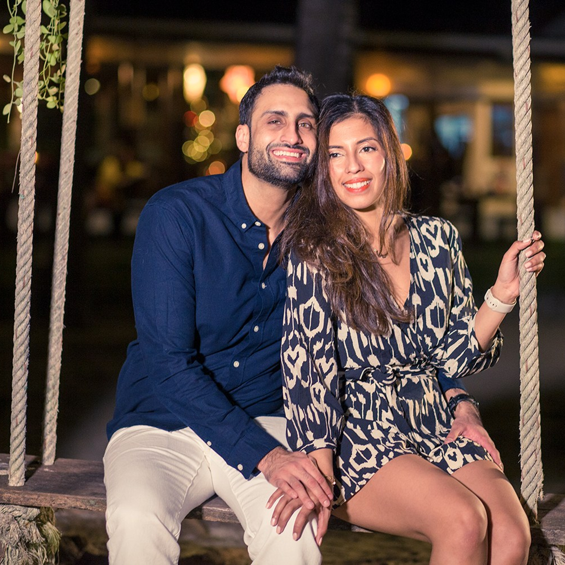 Photo. Romantic proposal on Koh Samui, Thailand