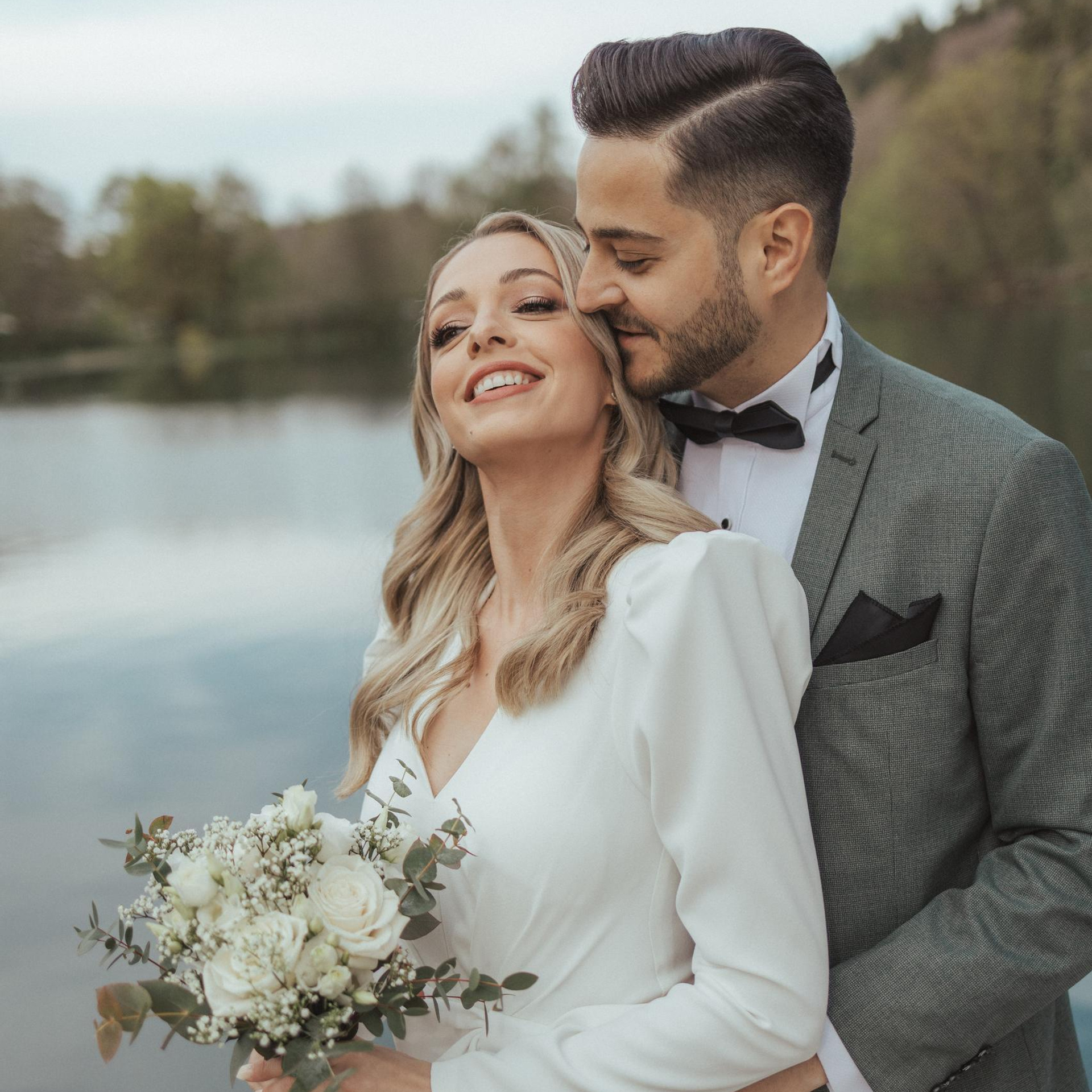 Zivile Hochzeit in der Stadt St. Gallen, drei Weieren