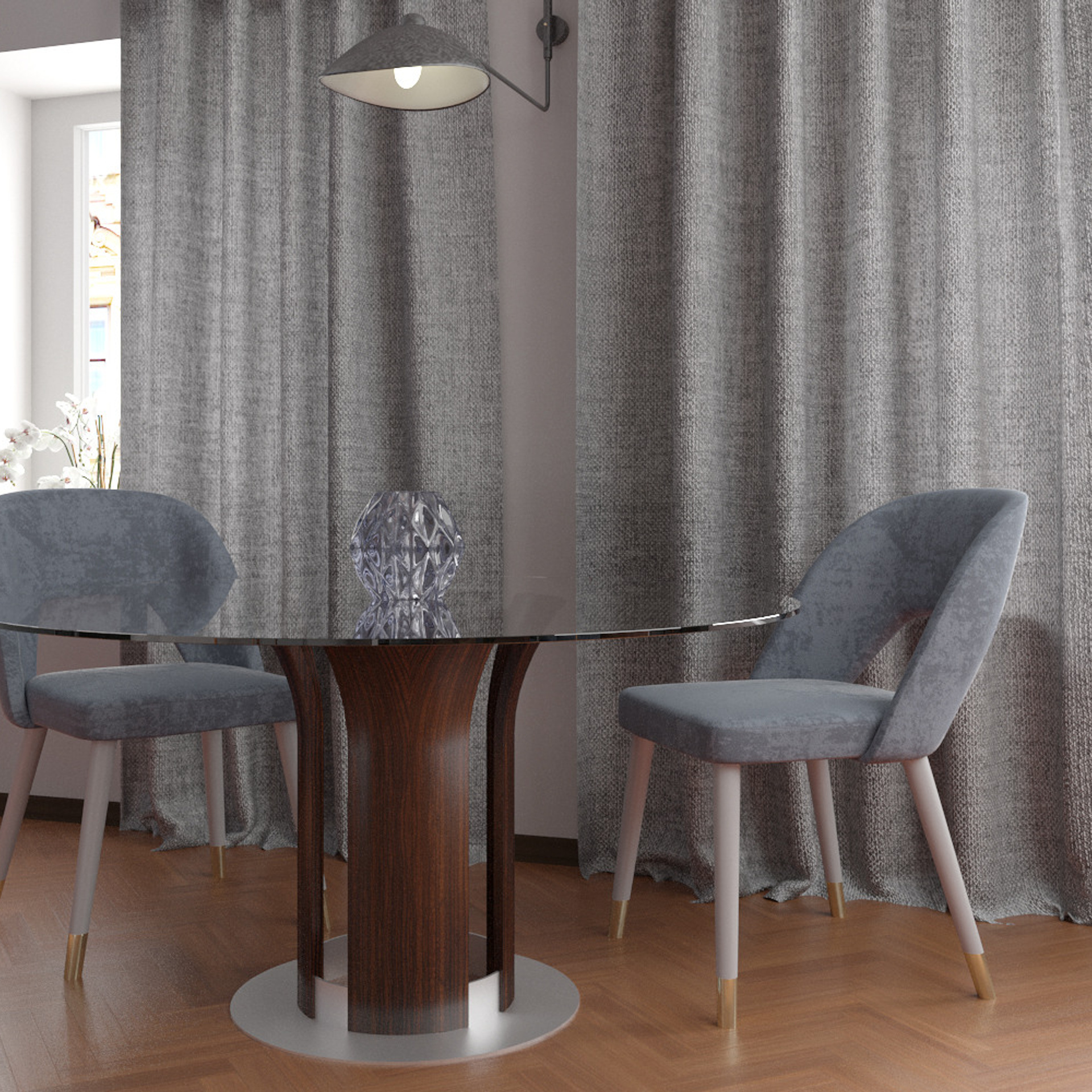 LIVING ROOM. 3D visualization