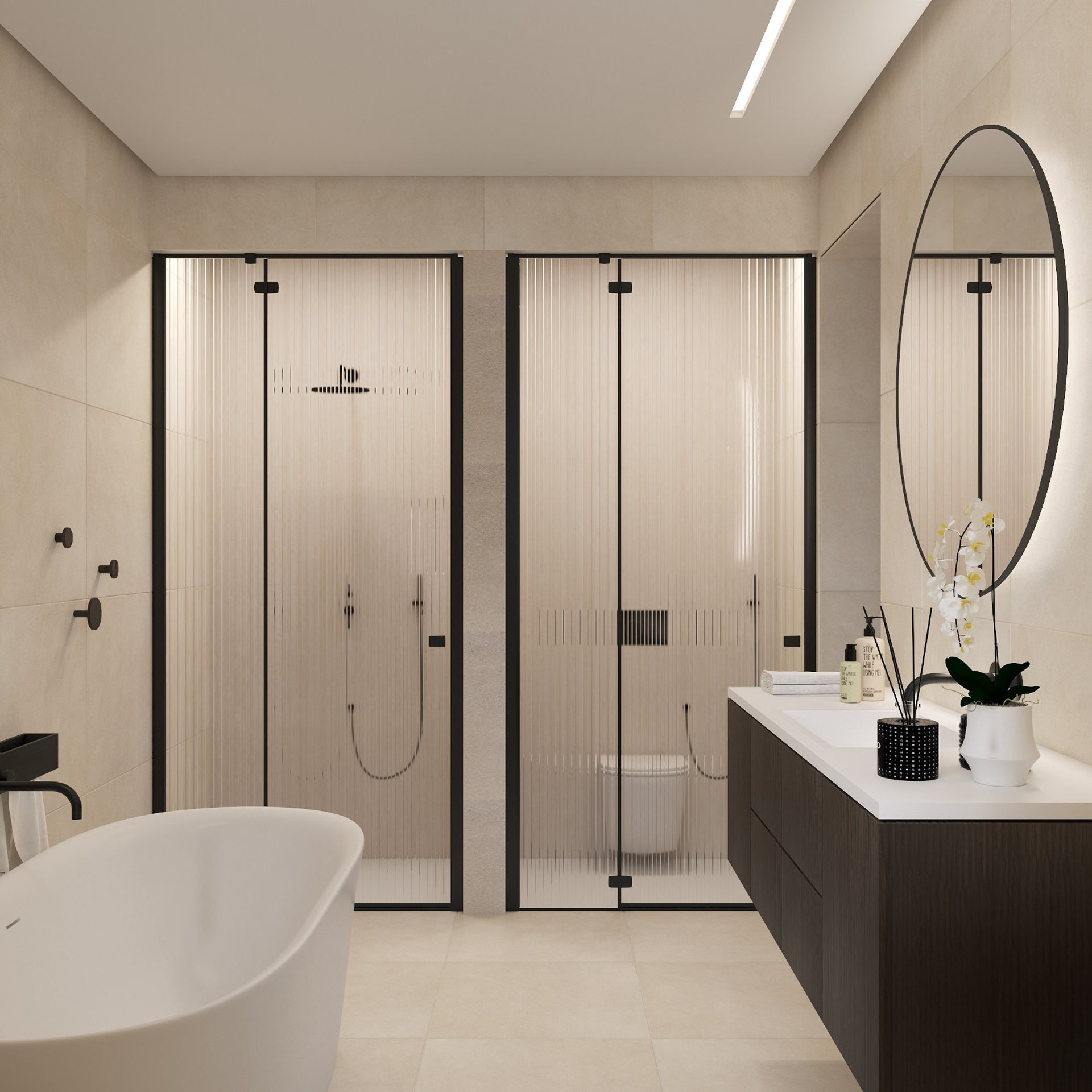 BATHROOMS. 3D visualization