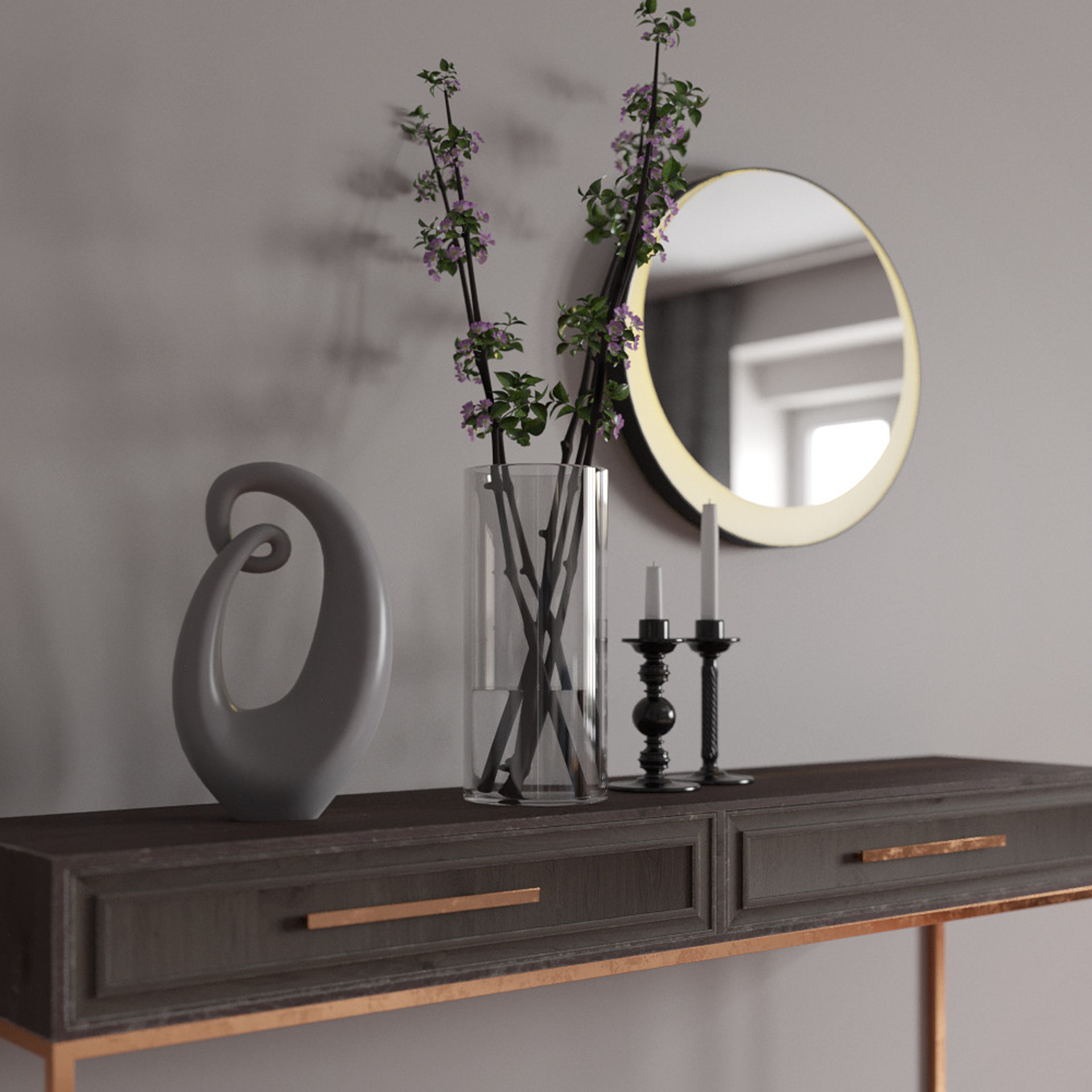 LIVING ROOM. 3D visualization