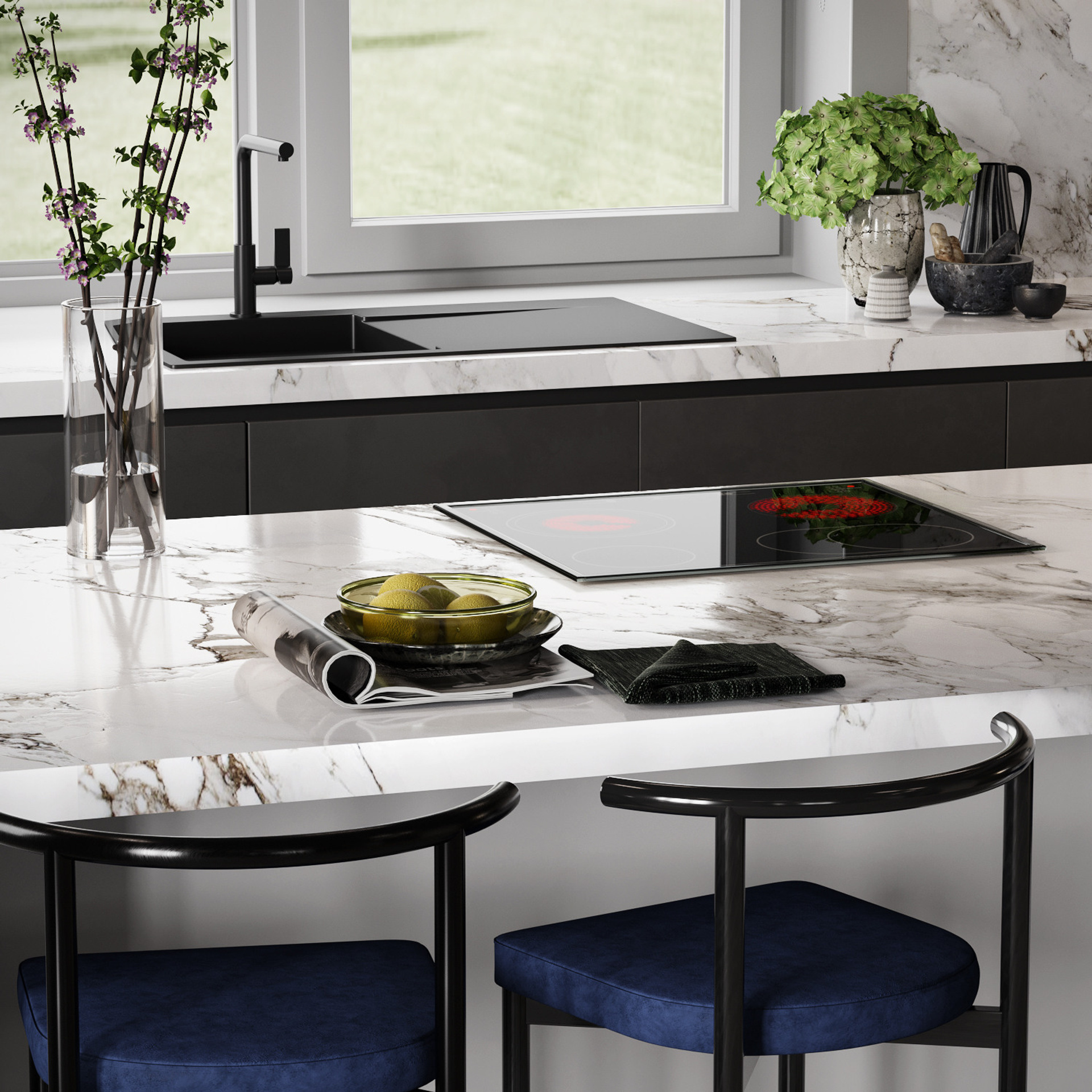 KITCHEN. 3D visualization