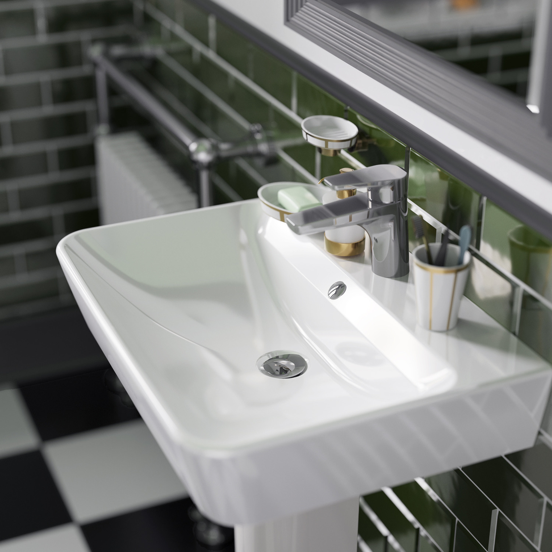 BATHROOMS. 3D visualization