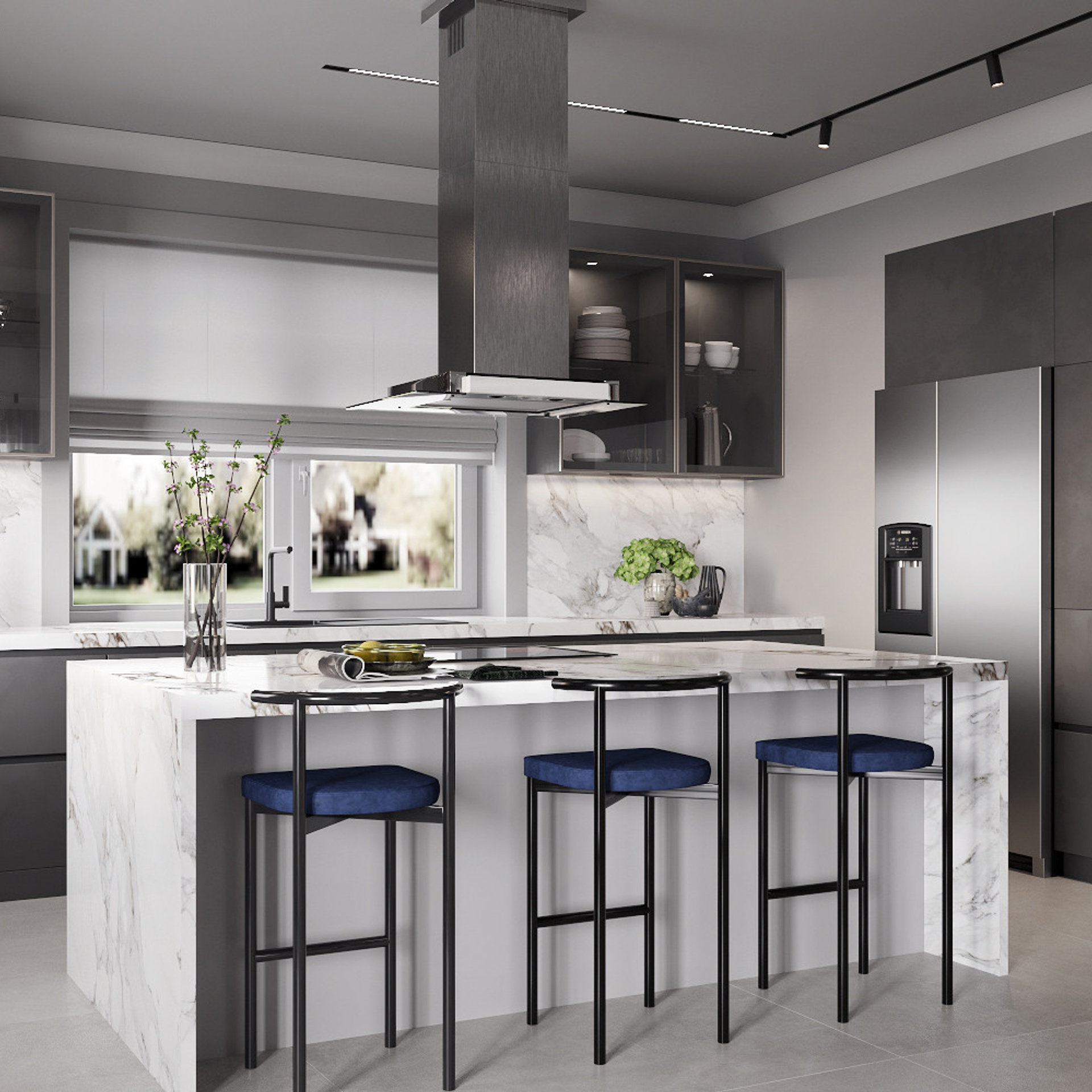 KITCHEN. 3D visualization