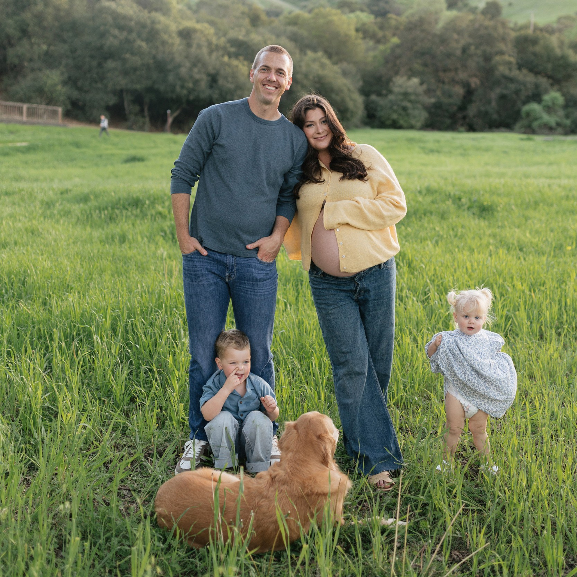 Waiting for Baby #3 | A&nbsp;Family Maternity Session in&nbsp;the Park