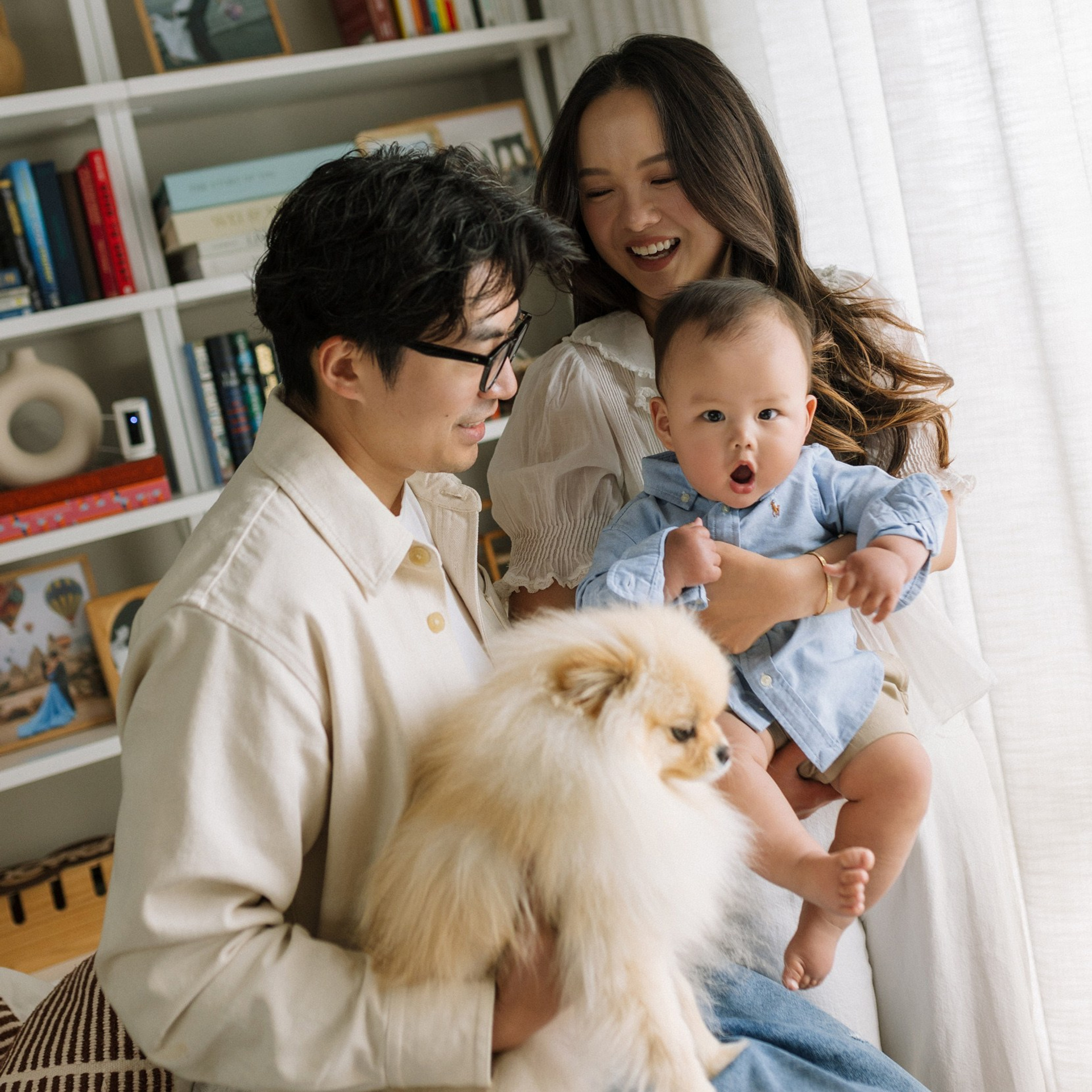 8-Month Baby Photography Session at&nbsp;Home