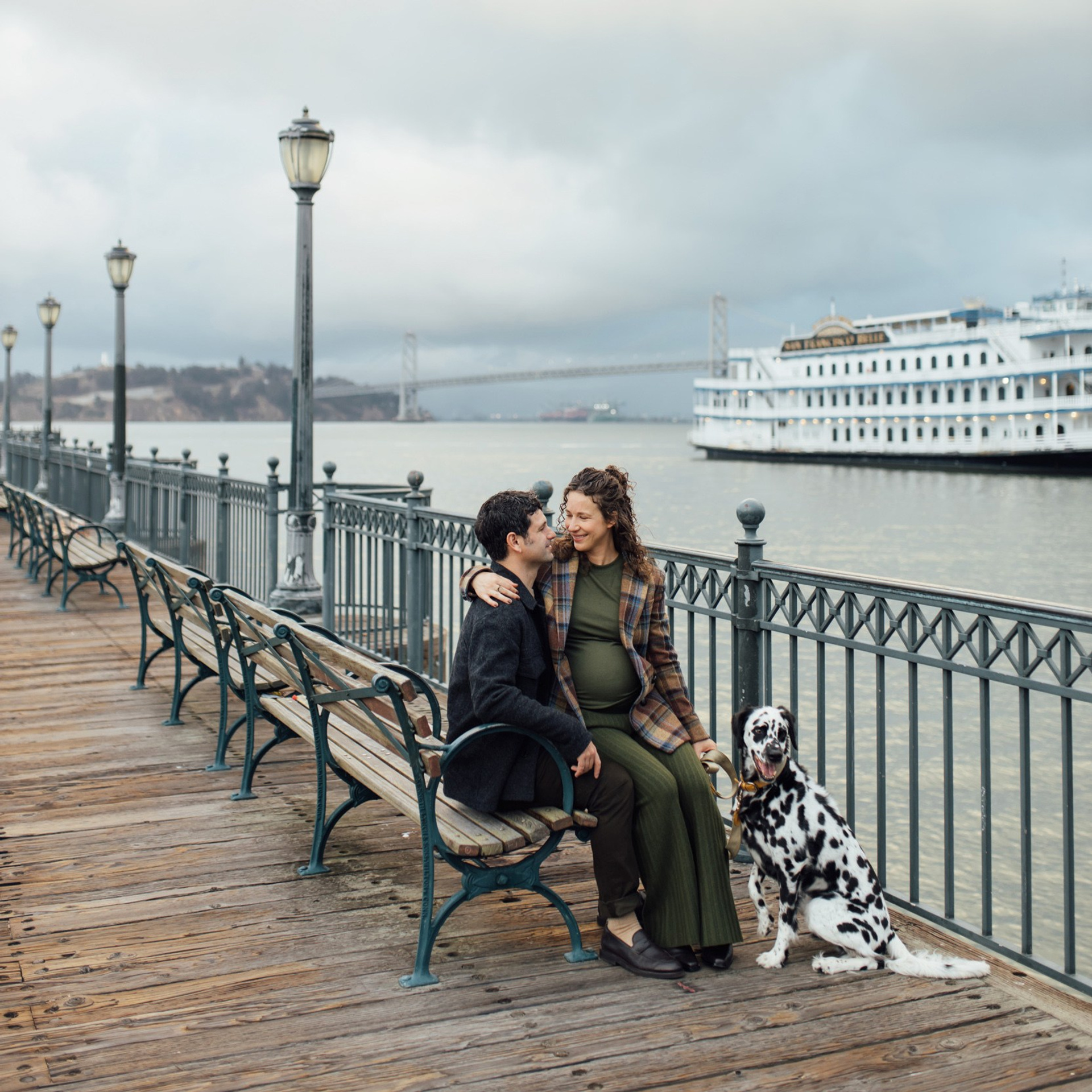 Waterfront Memories. Pier 7 San Francisco|Maternity Photo Session