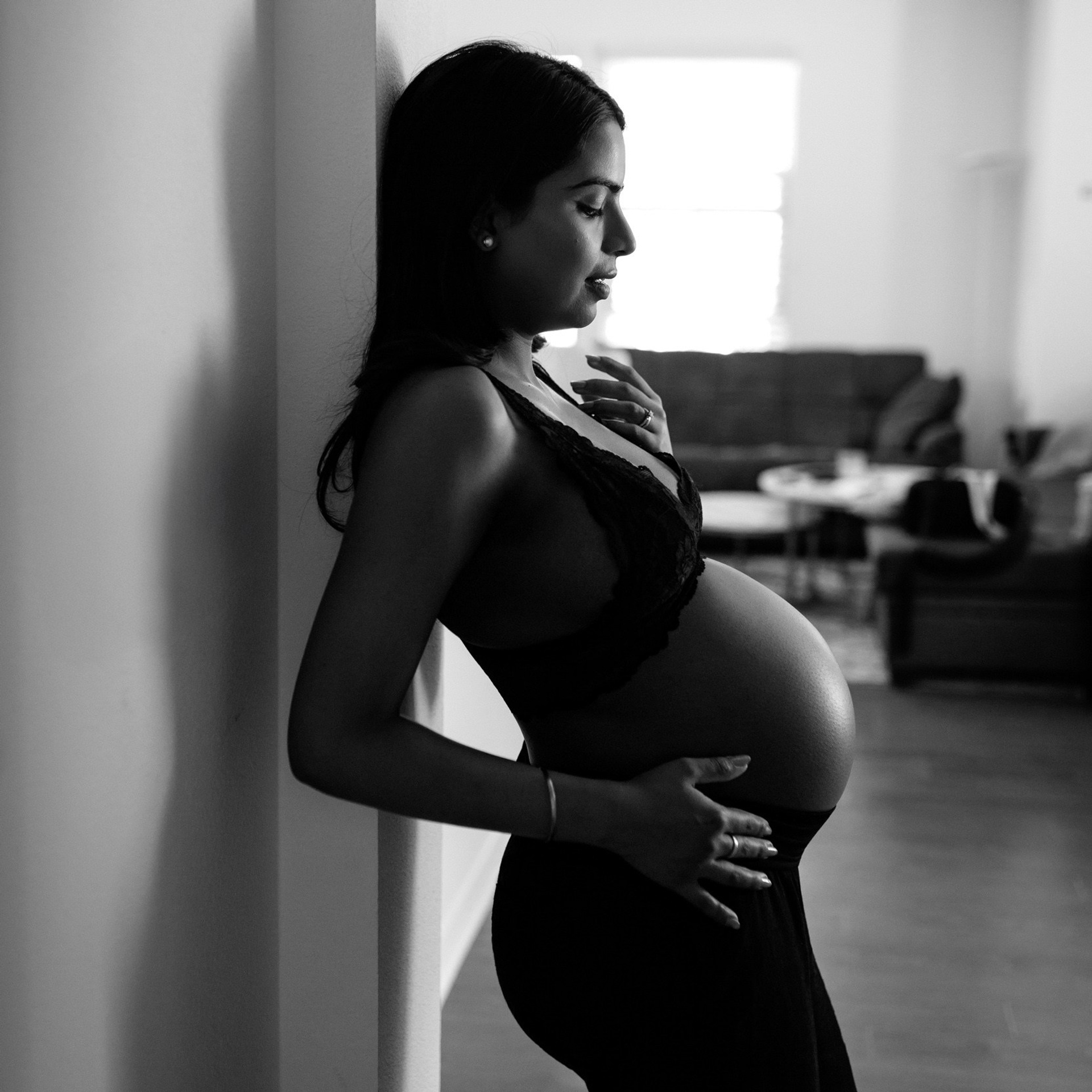 At-Home Maternity Photo Session