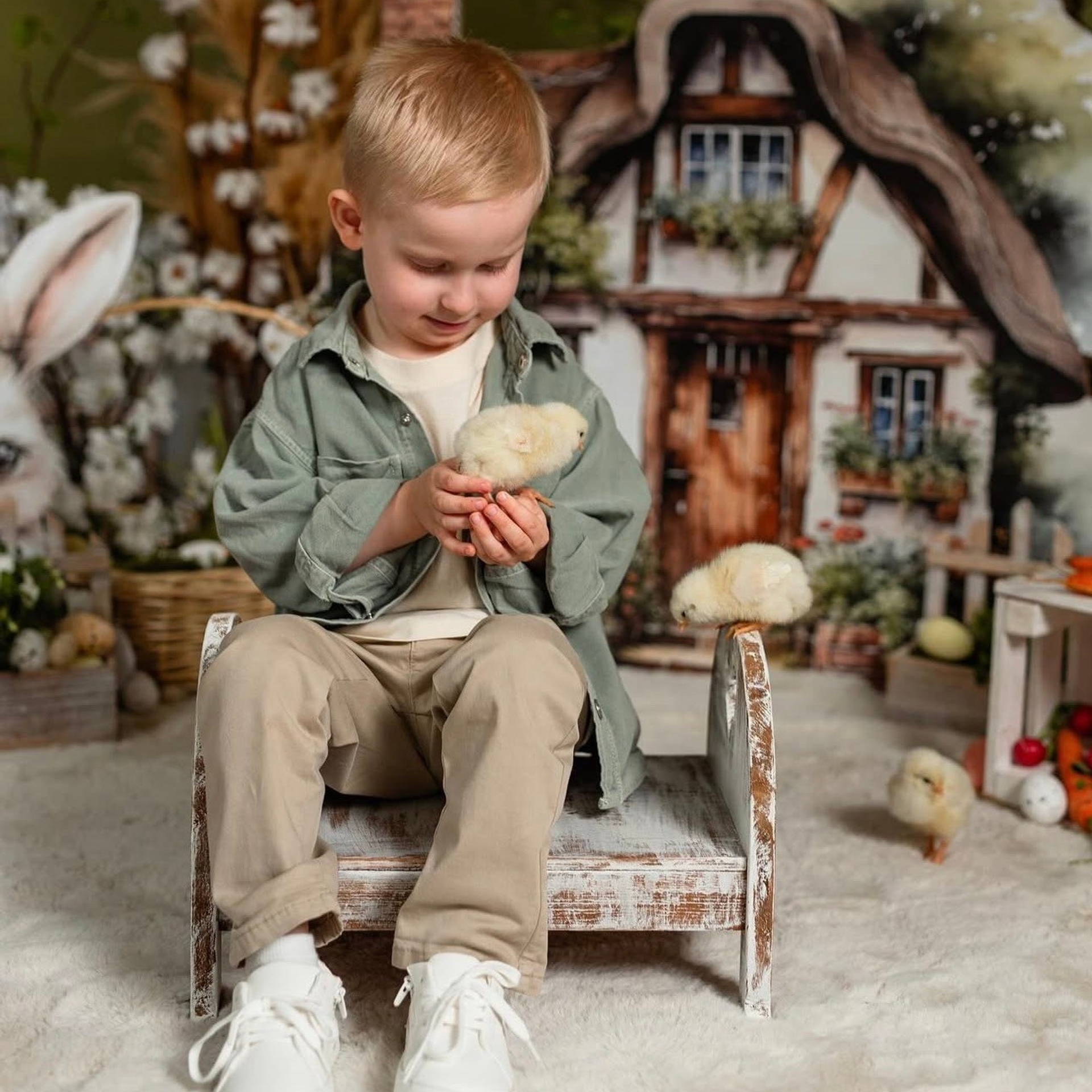 Lieldienu minifotosesija: avanss (29.03.2026.). Populārākā kāzu, bērnu un ģimeņu fotogrāfe Latgalē Veronika Lokotko