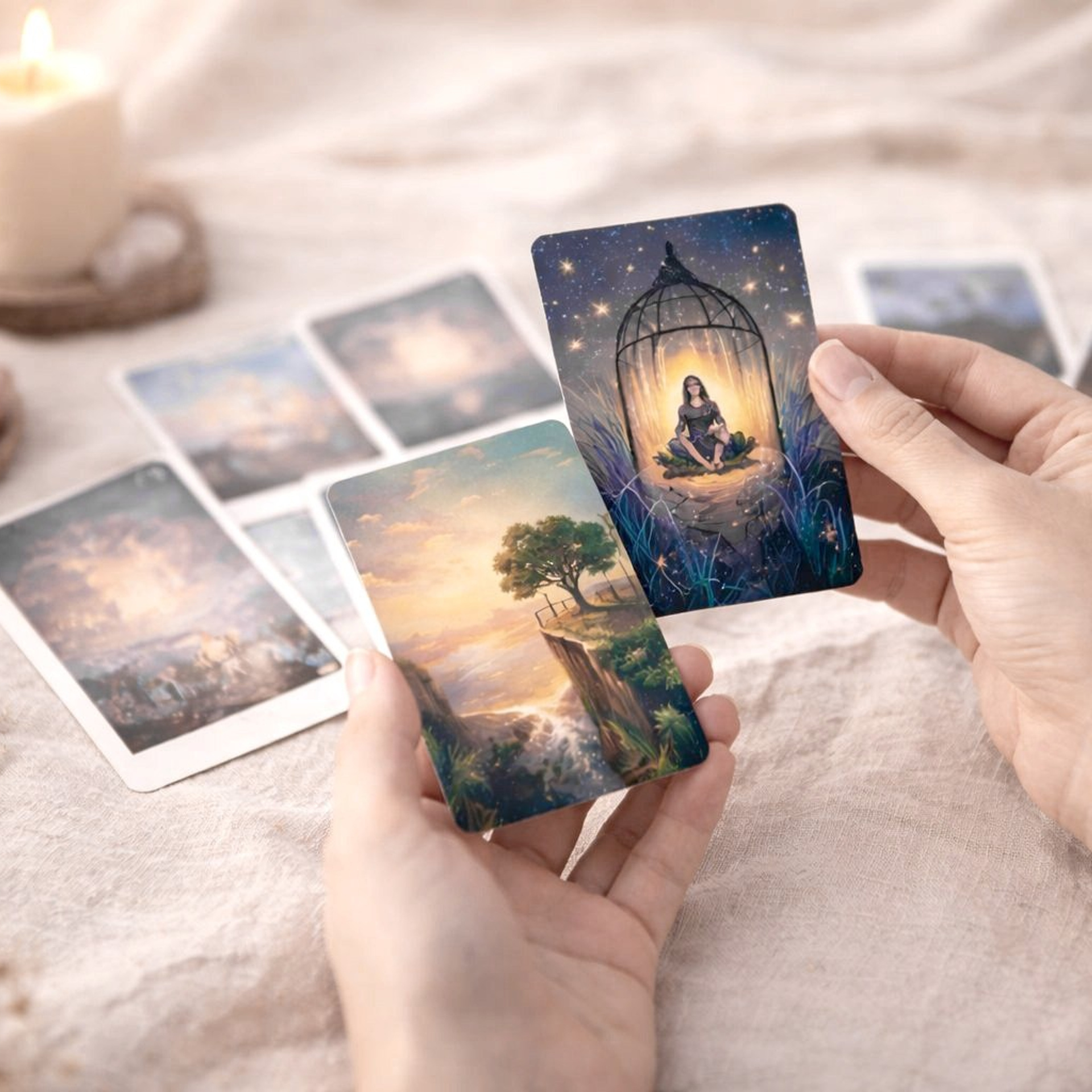 Сессия с метафорическими картами. Наталья Дамаскина, и я больше, чем психолог