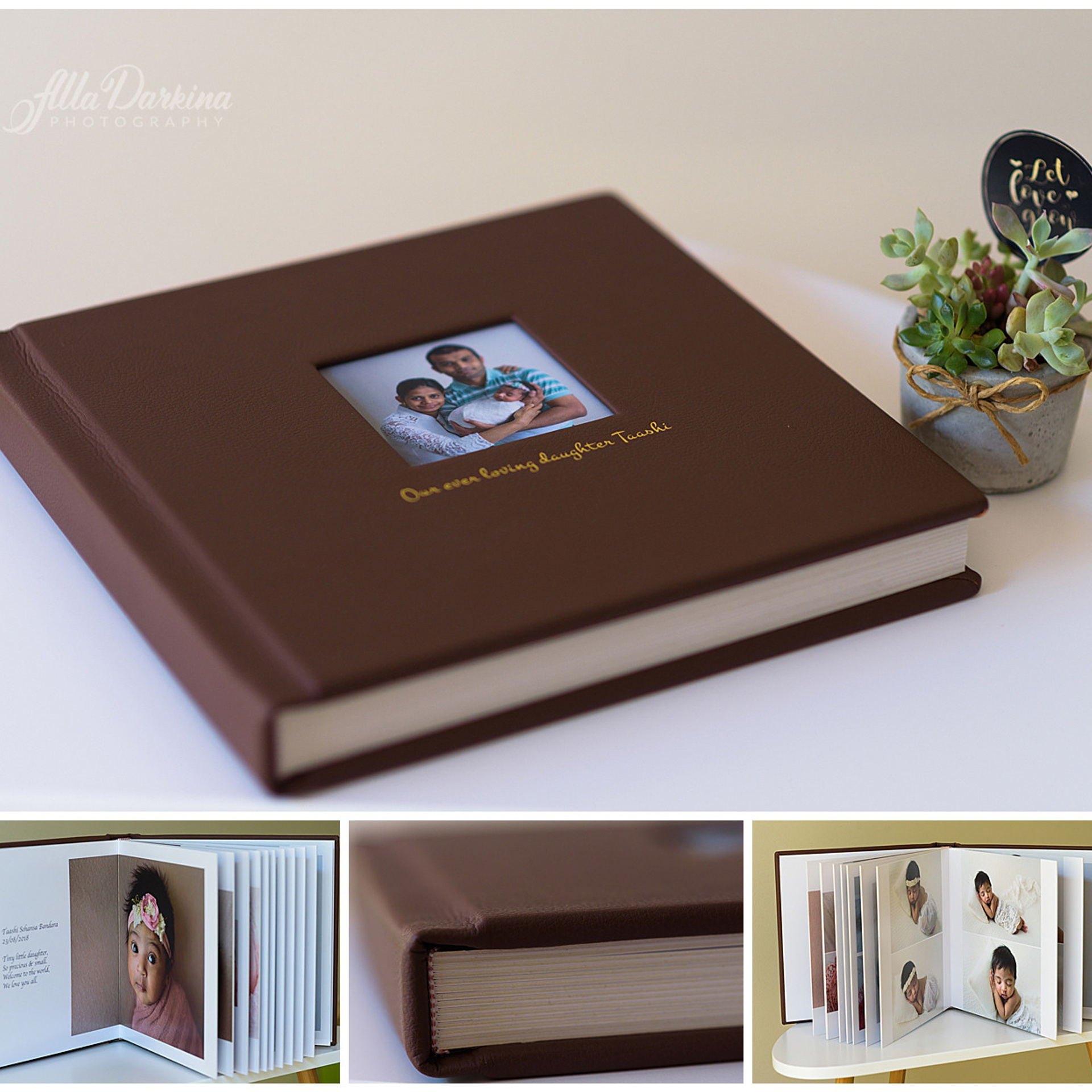 Leather cover regular album