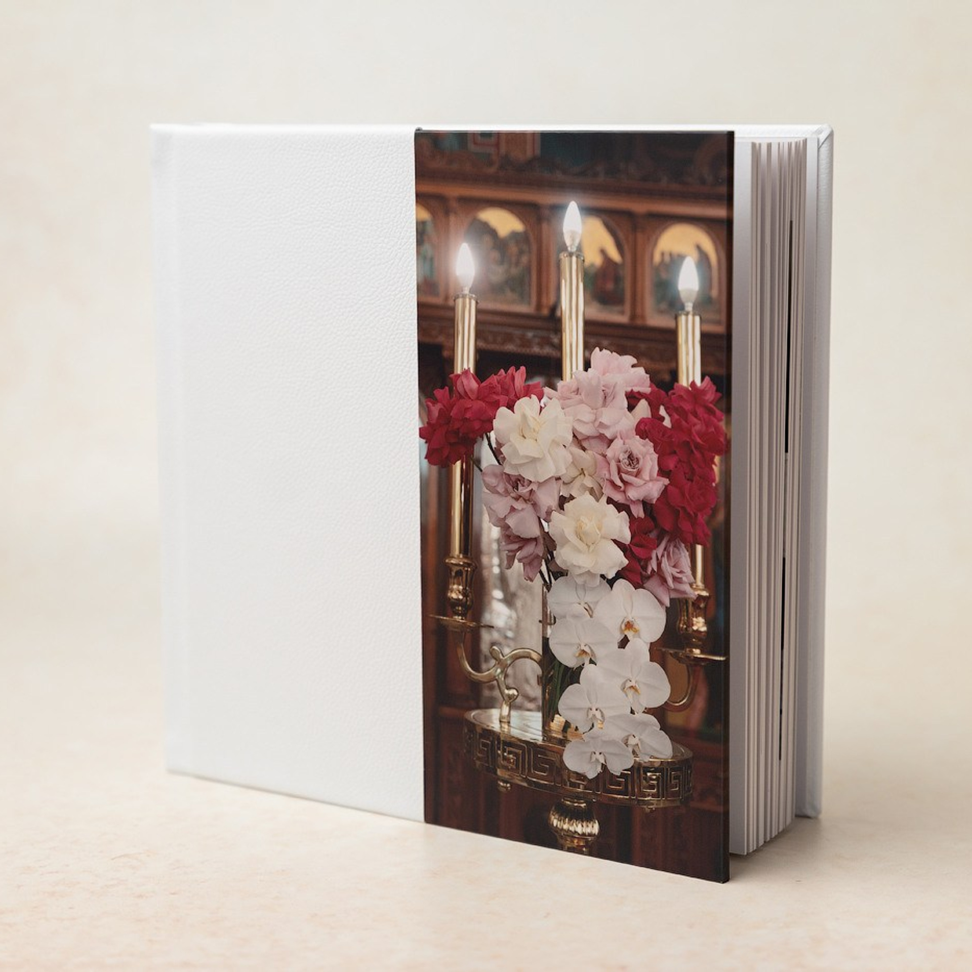 Large leather/photo cover album