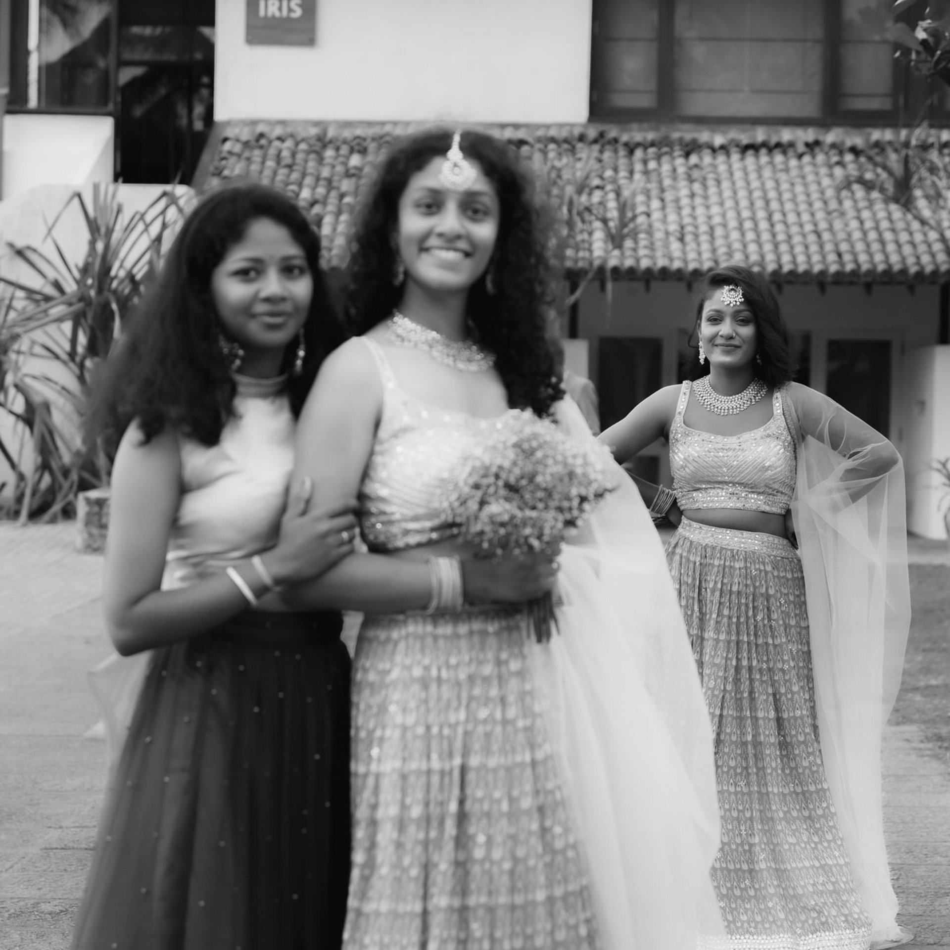 Tamil engagement ceremony at Jet wing Blu, Negambo, Sri Lanka
