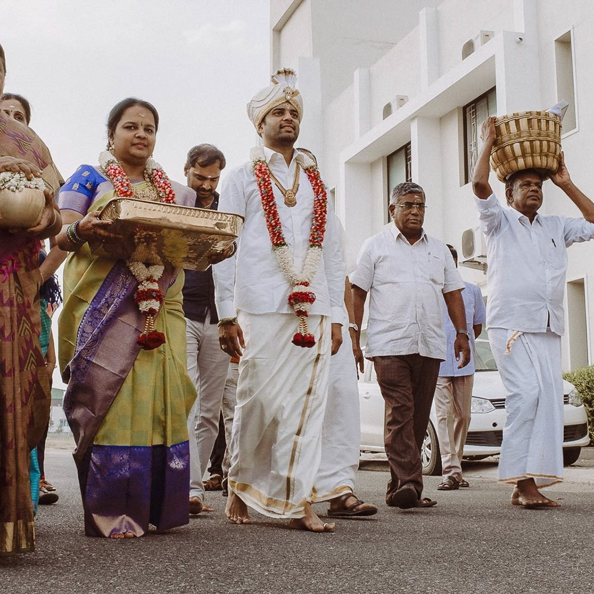 Colourful Kongu wedding at Mullai Hall, Saravanampatti, Coimbatore