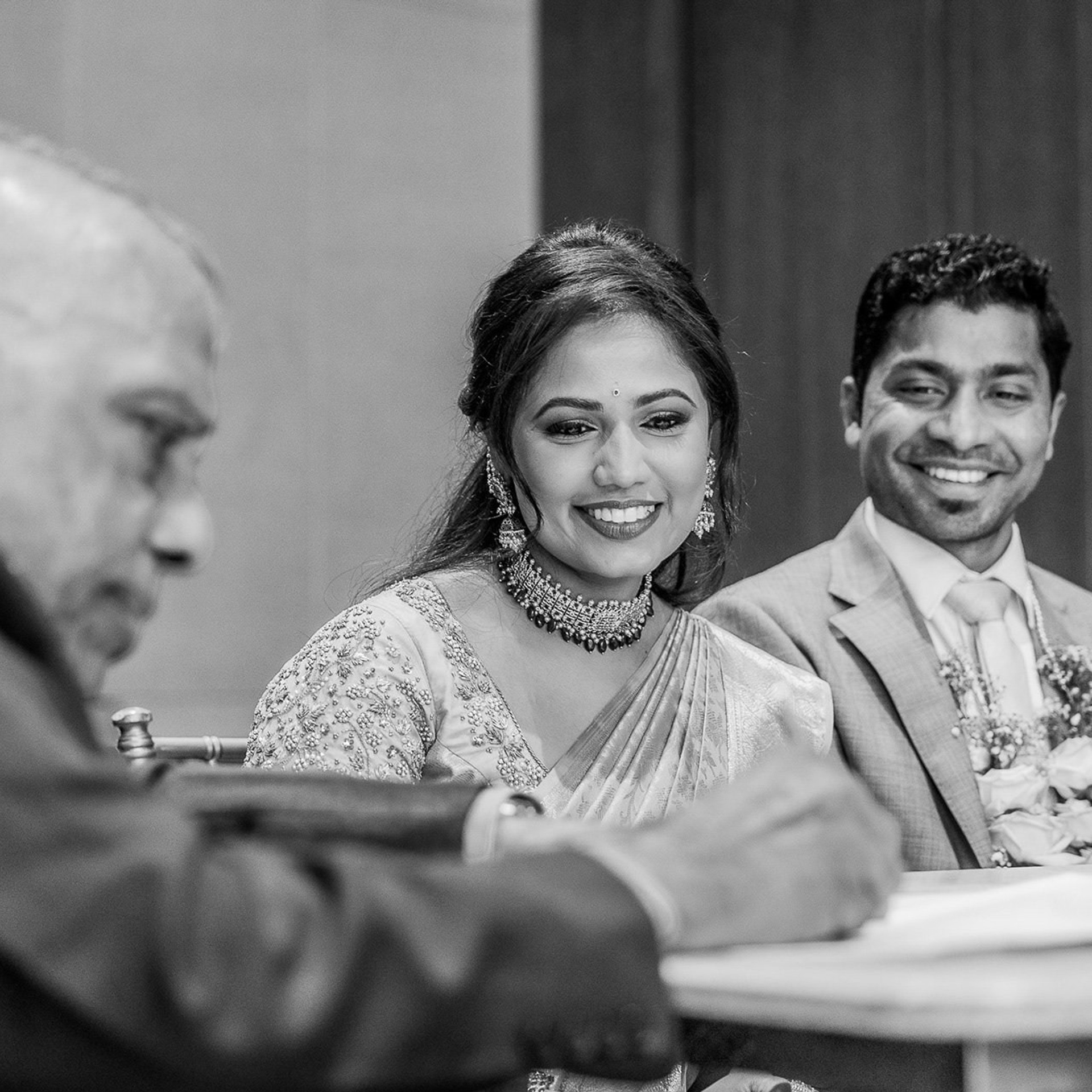 Tamil wedding registration ceremony at Shangri-La Colombo