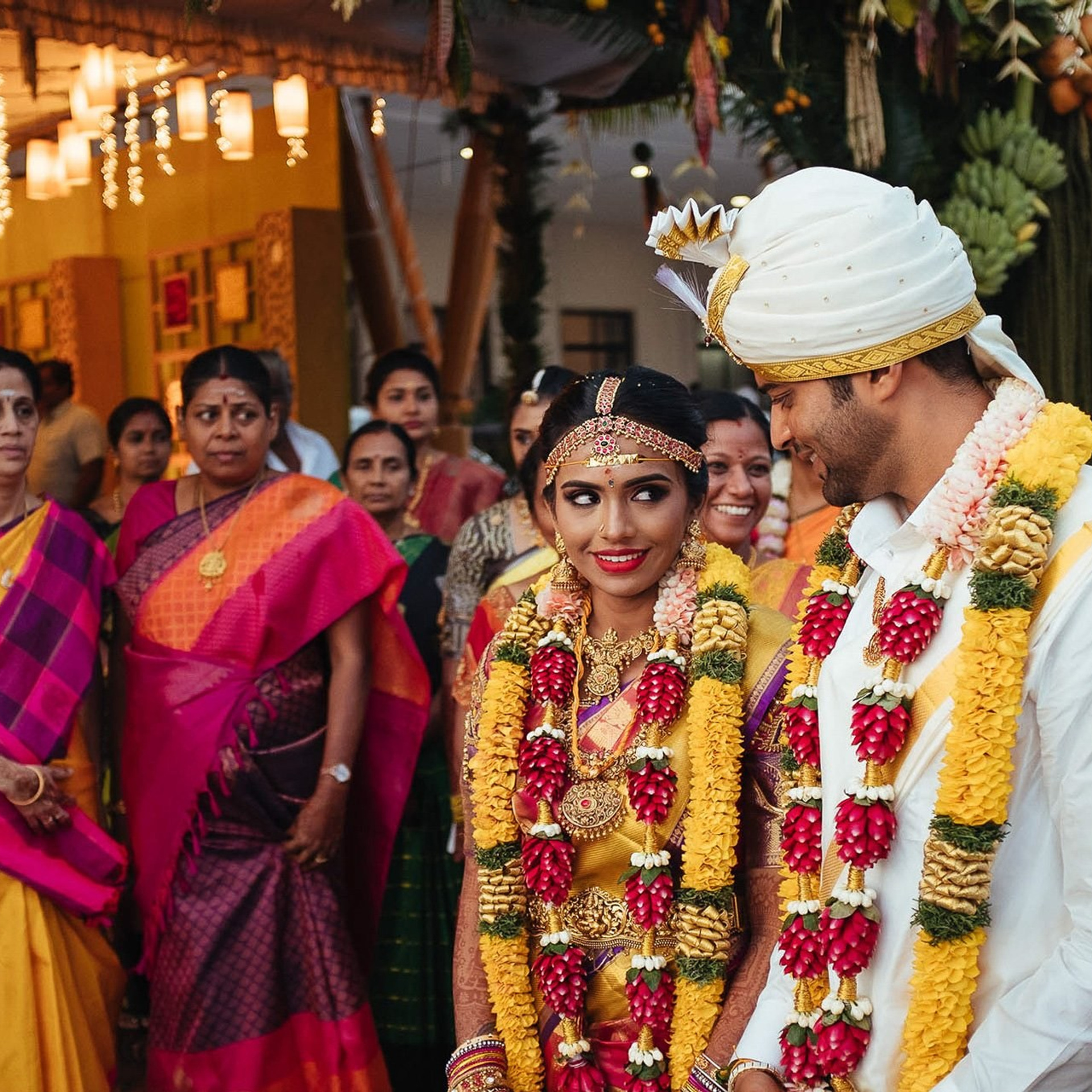 Colourful Kongu wedding at Mullai Hall, Saravanampatti, Coimbatore